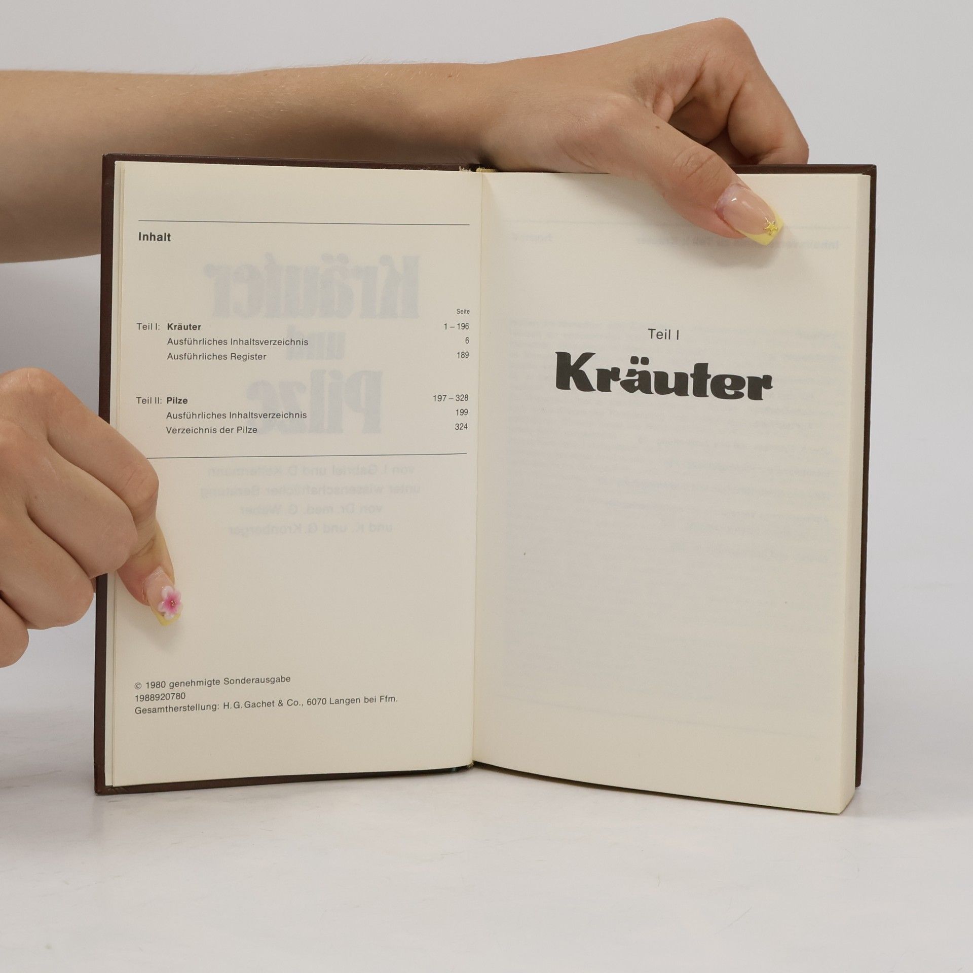 Various authors Kräuter und Pilze