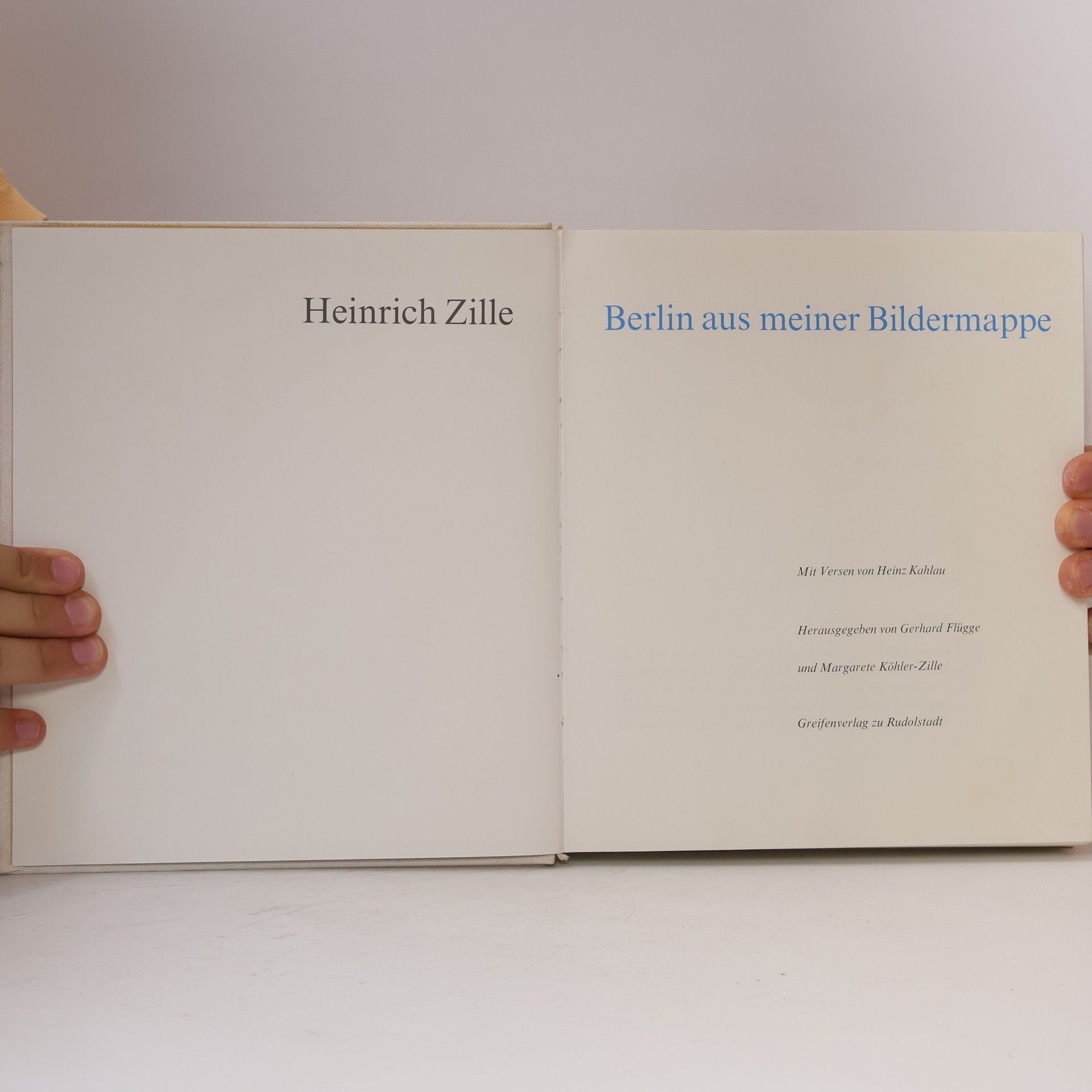 Heinrich Zille Berlin aus meiner Bildermappe