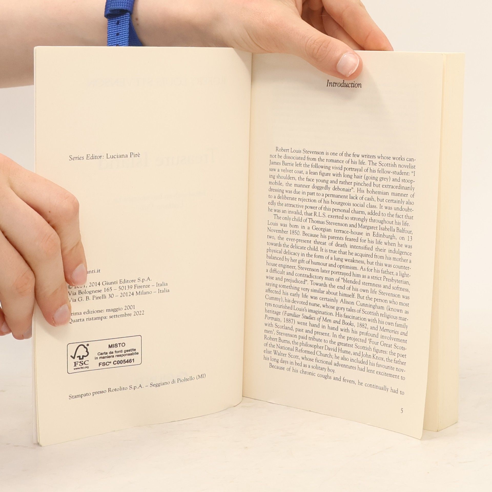 Robert Louis Stevenson Giunti Classics: Treasure Island