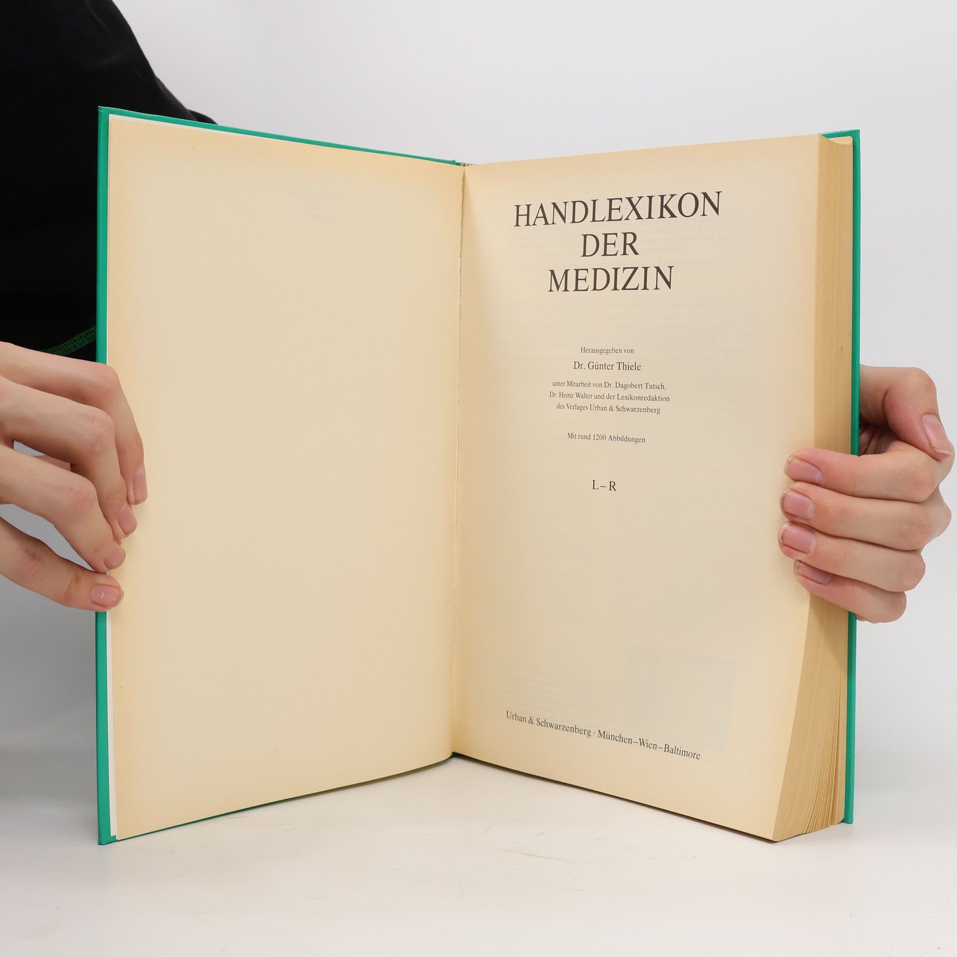 Hans-Günter Thiele Thiele Handlexikon der Medizin L - R