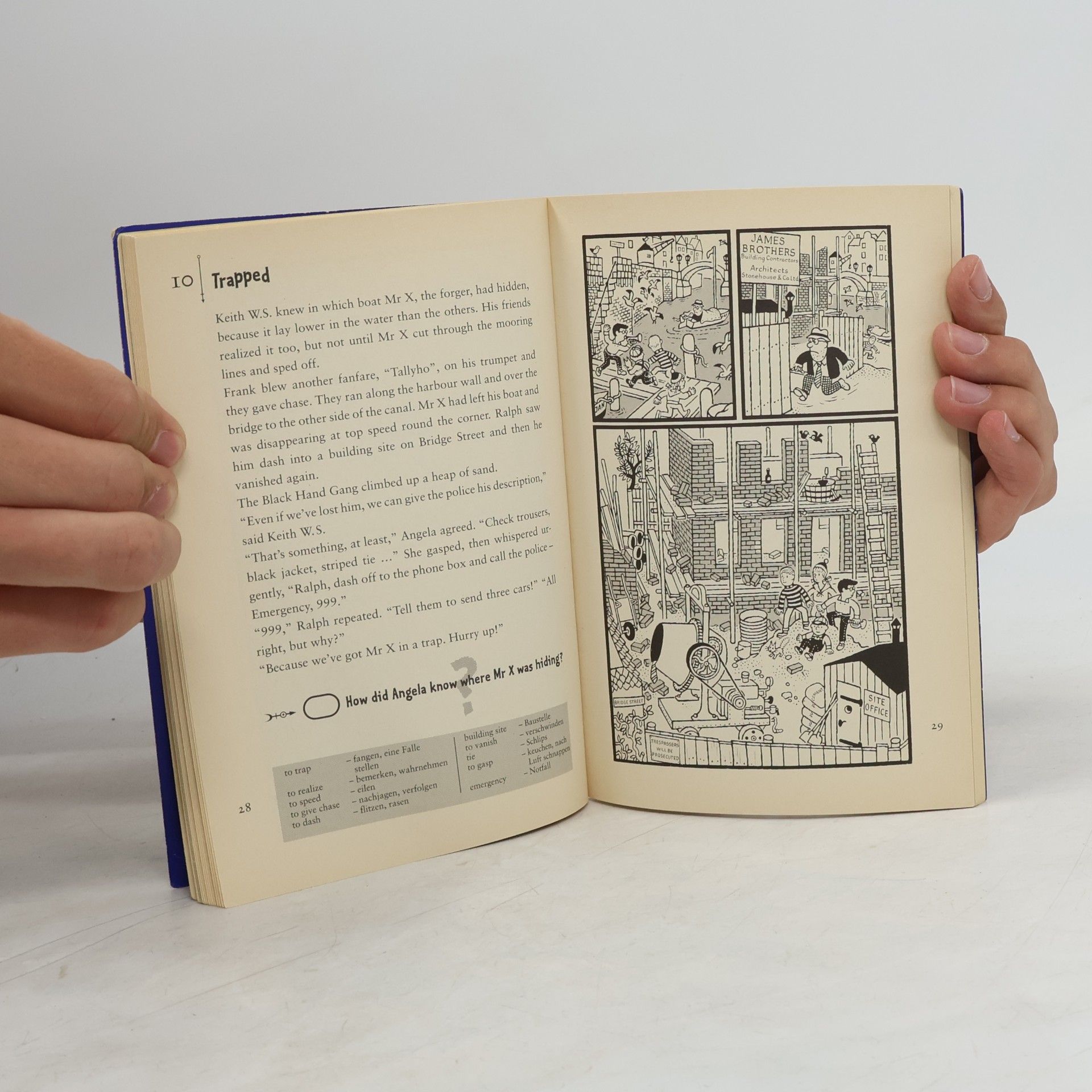 Hans Jürgen Press The Black Hand Gang and the mysterious house