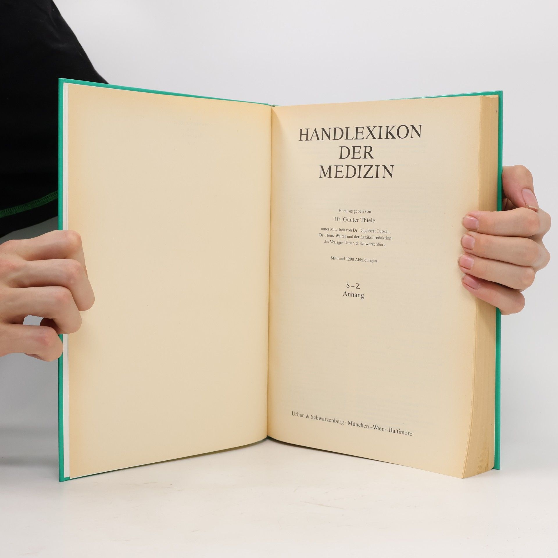 Autorenkollektiv Thiele Handlexikon der Medizin S-Z