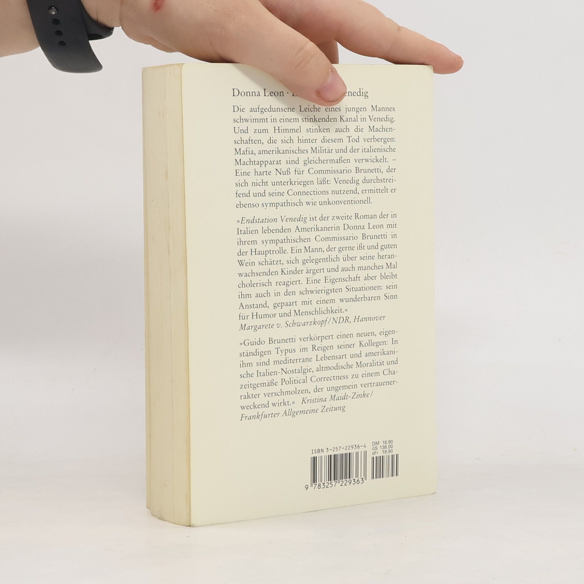 Donna Leon Endstation Venedig