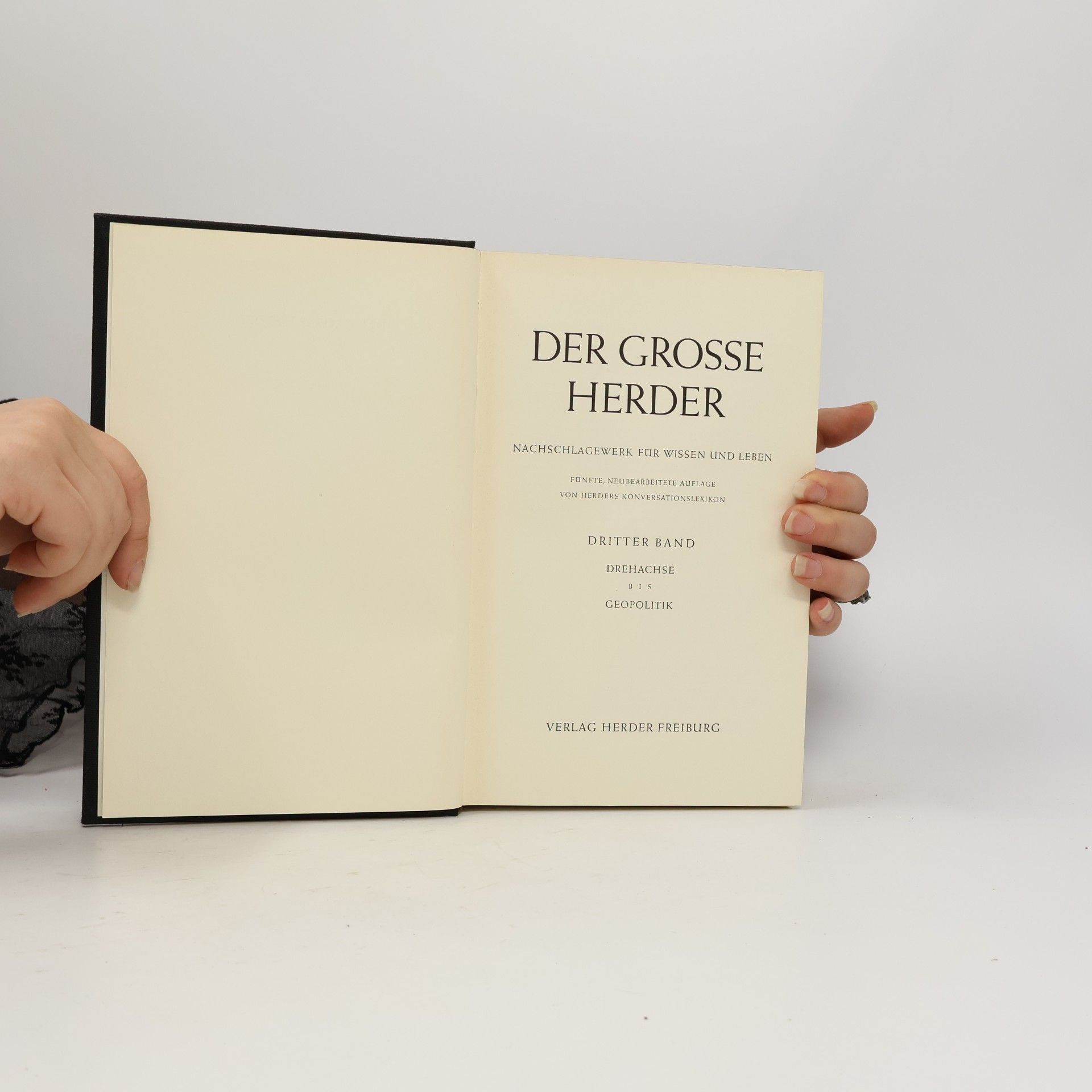 Various authors Der Grosse Herder 3