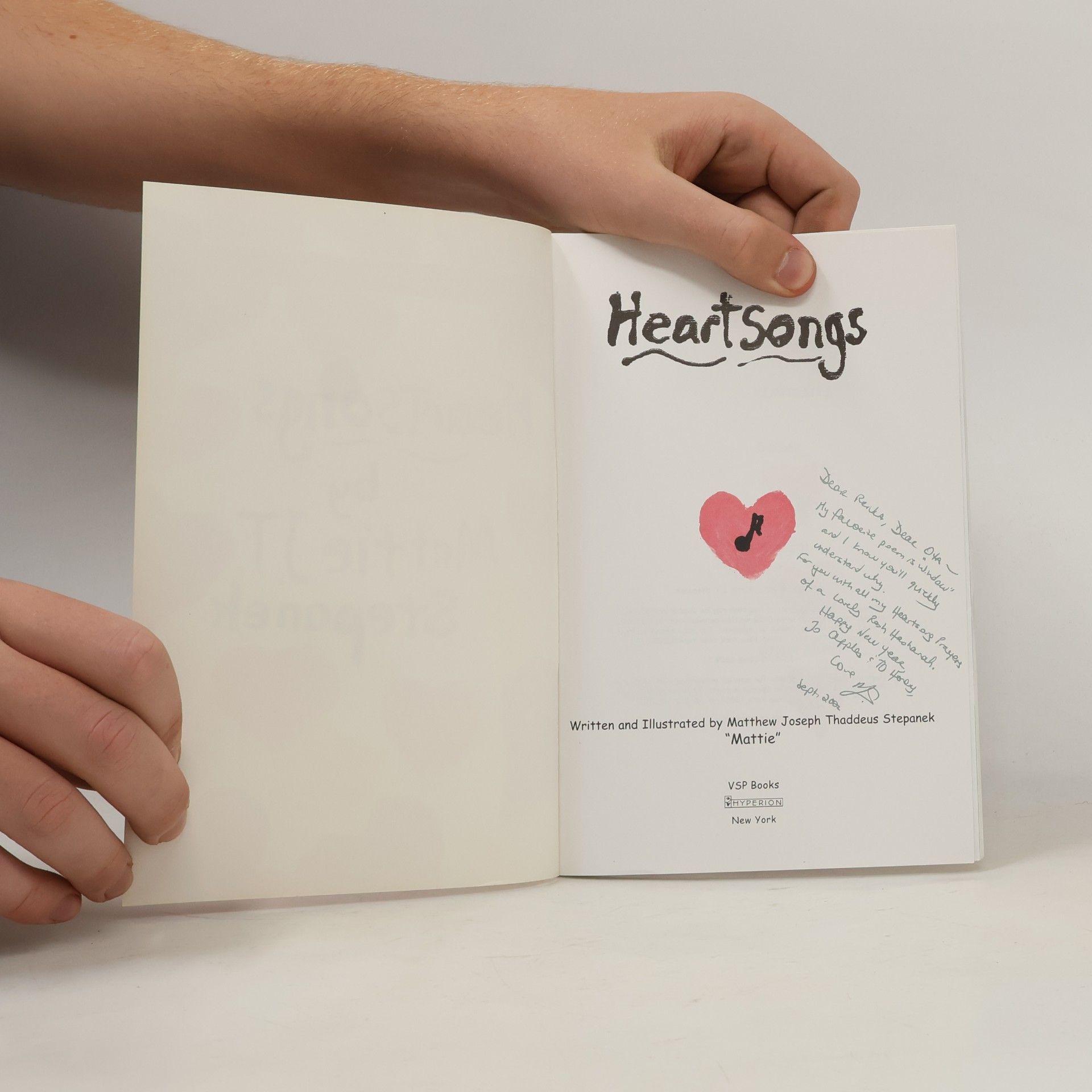 Mattie J.T. Stepanek Heartsongs