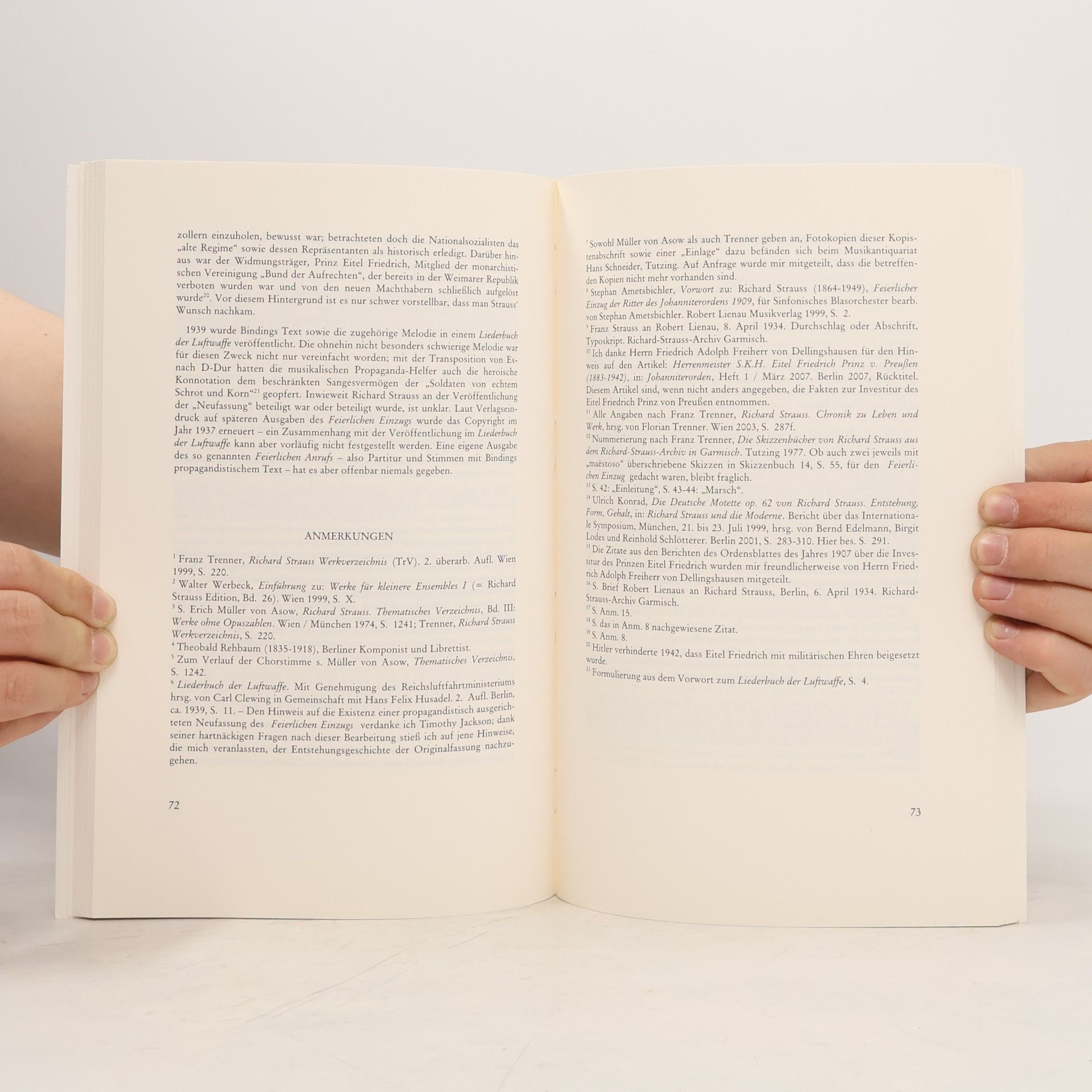 Richard Strauss-Blätter. Neue Folge
