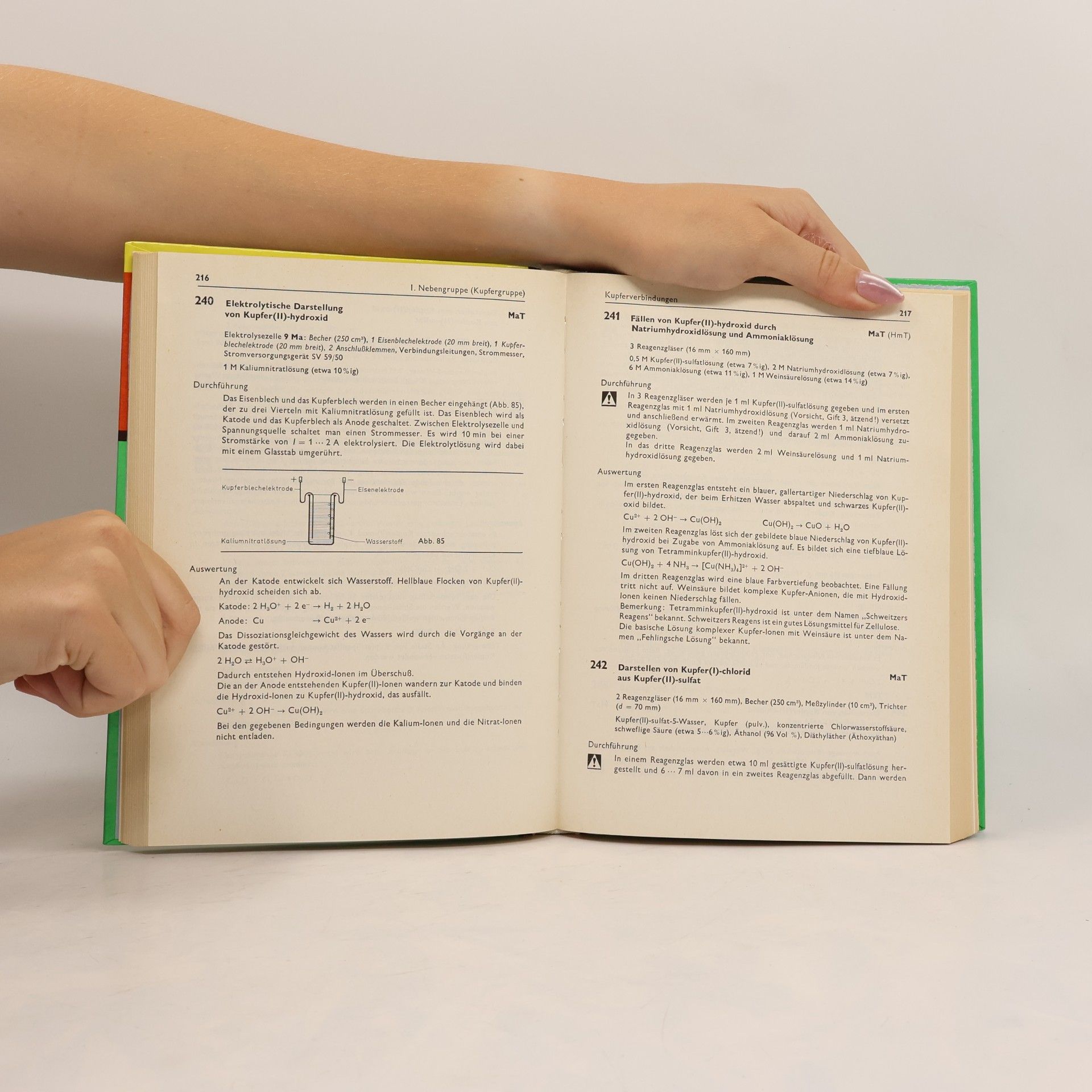 Chemische Schulexperimente