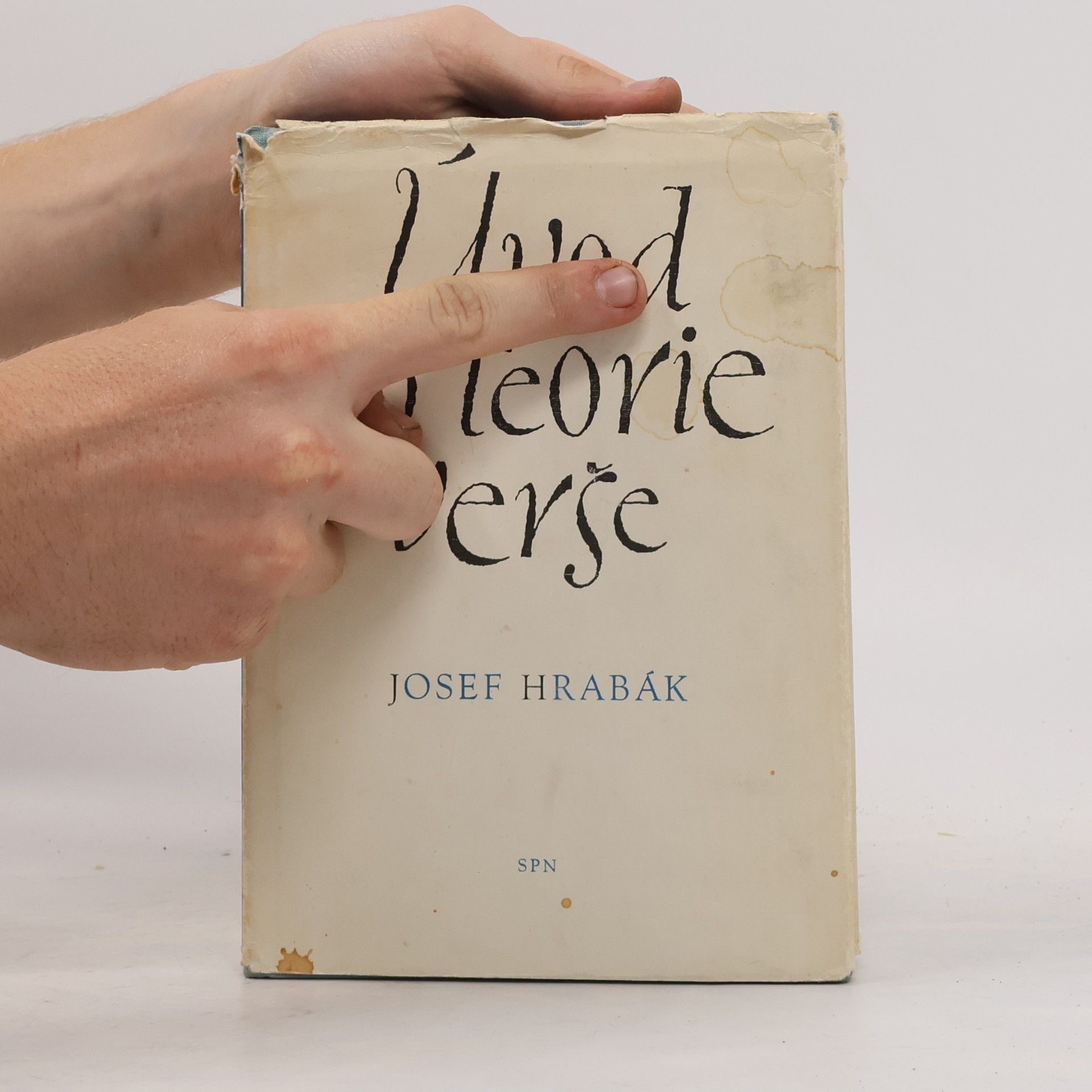 Josef Hrabák Úvod do teorie verše