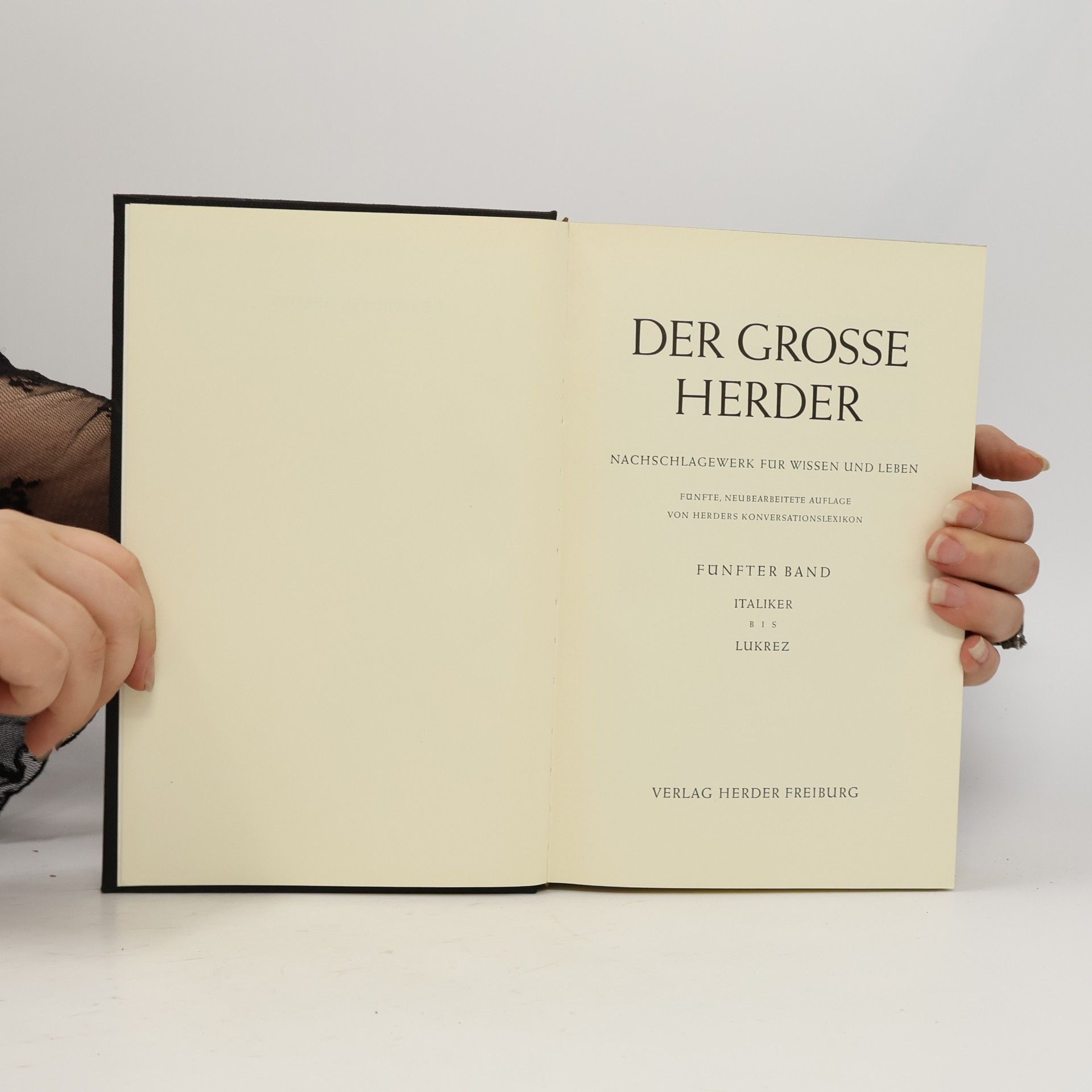 Autorenkollektiv Der Grosse Herder 5