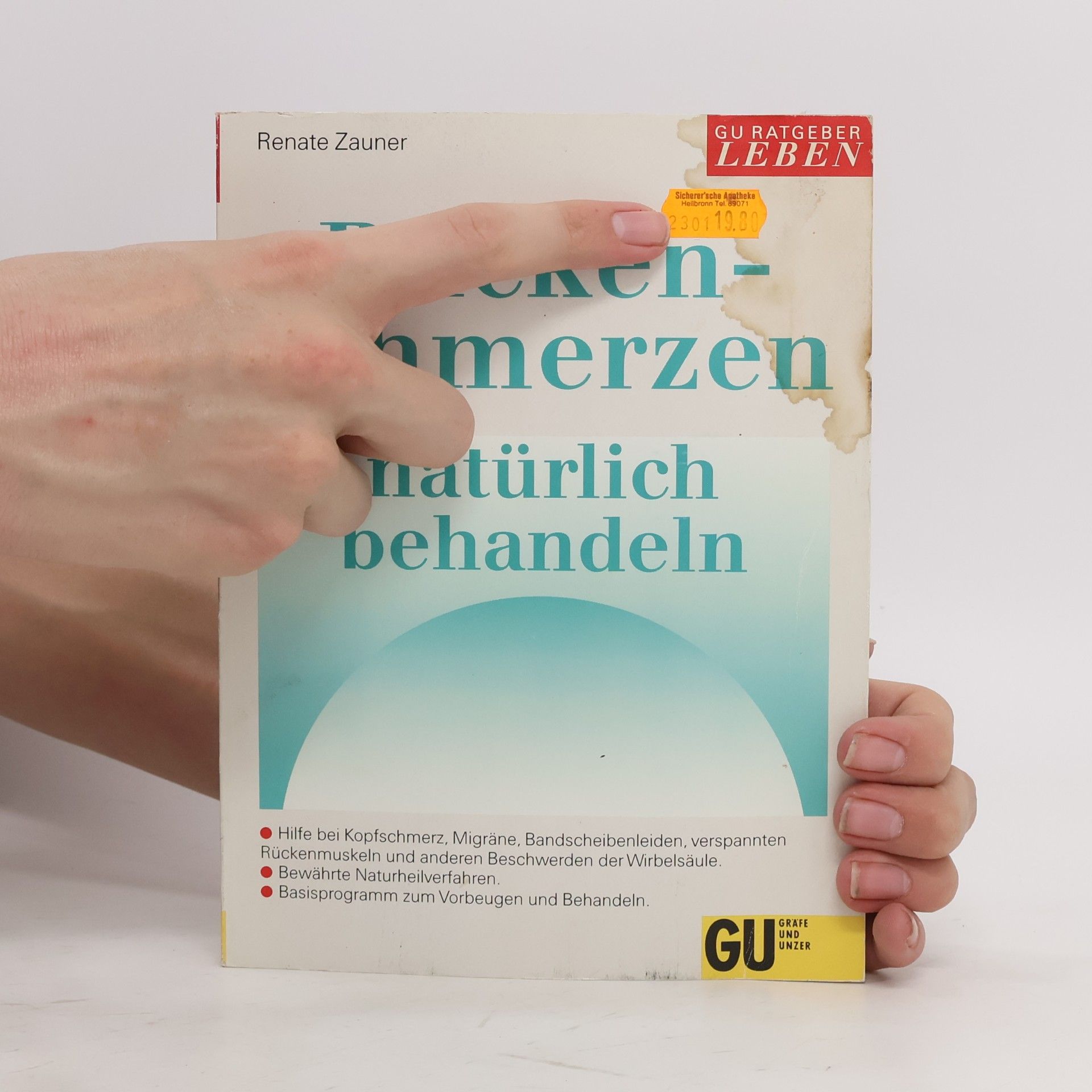 Renate Zauner Rückenschmerzen - natürlich behandeln