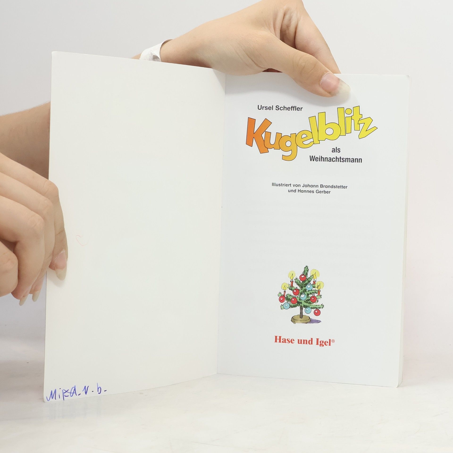 Ursel Scheffler Kugelblitz als Weihnachtsmann