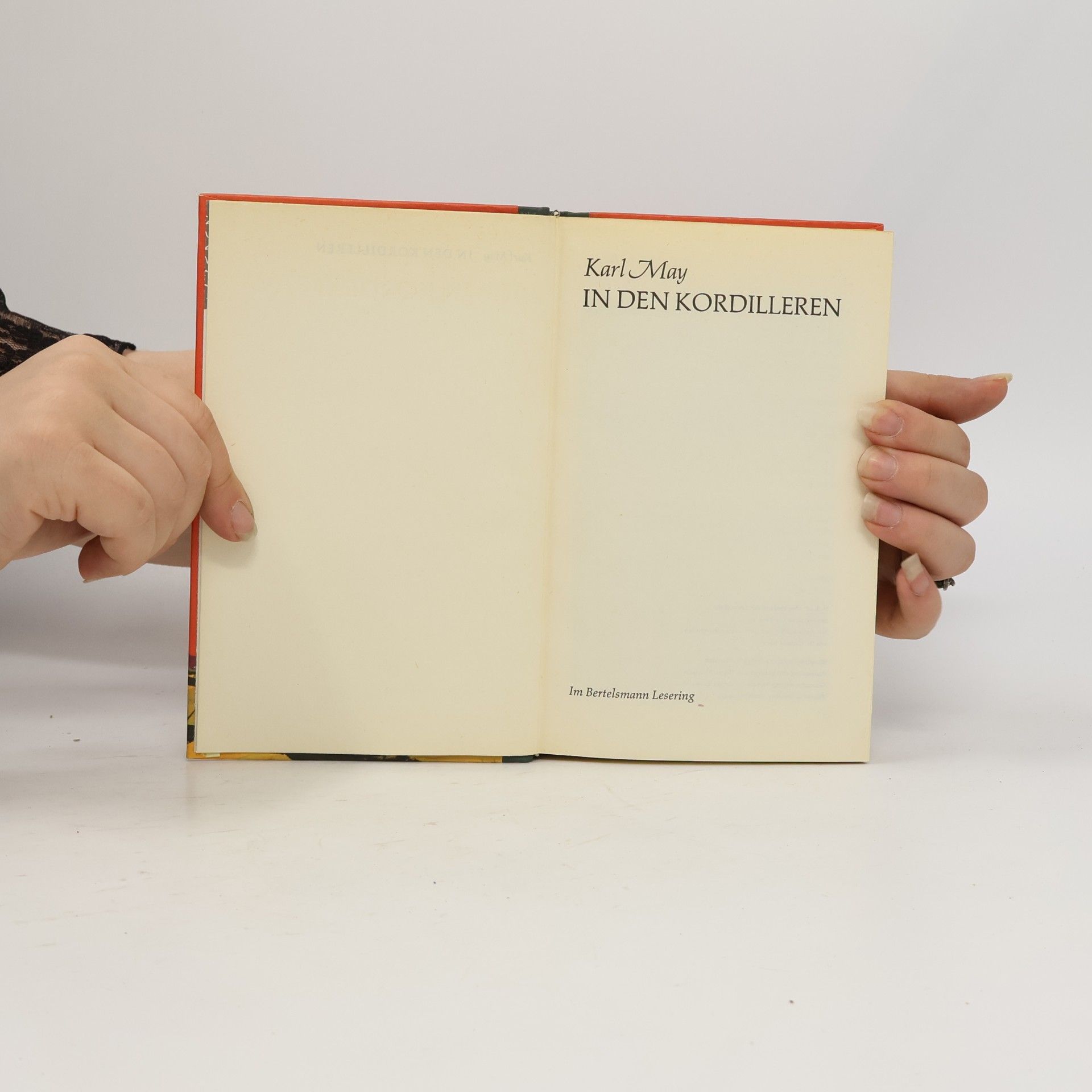 Karl May In den Kordilleren