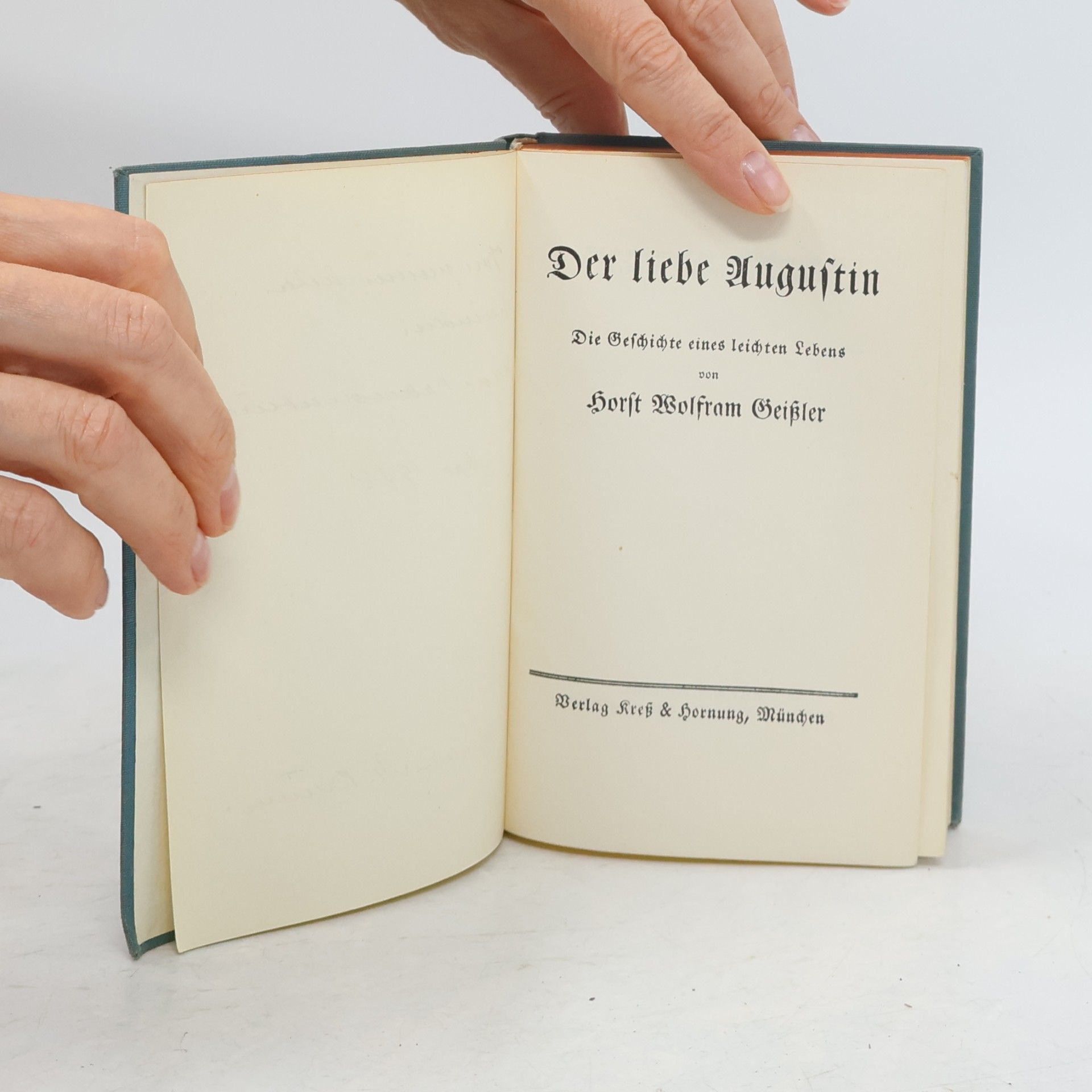 Horst Wolfram Geißler Der liebe Augustin