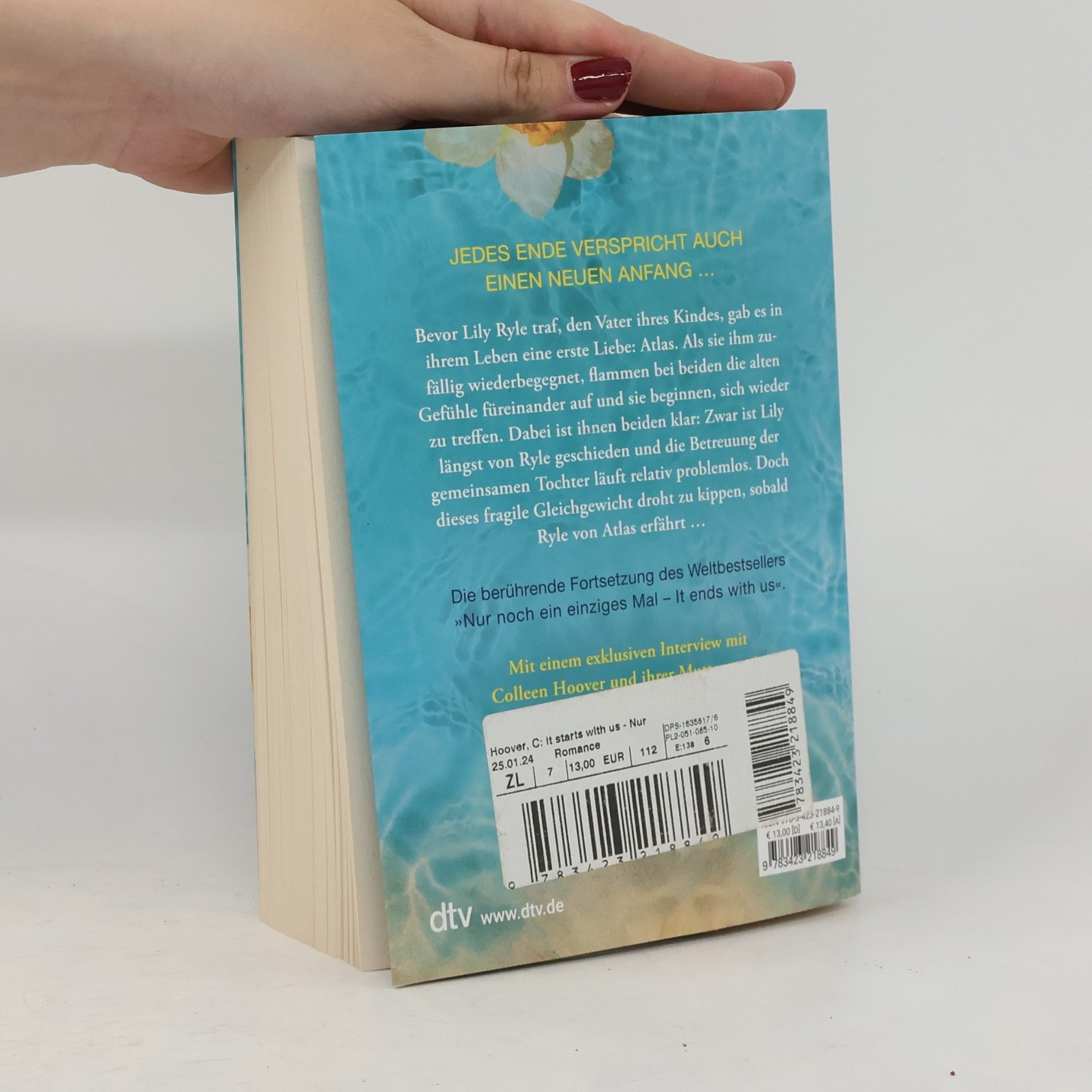 Colleen Hoover Nur noch einmal und für immer