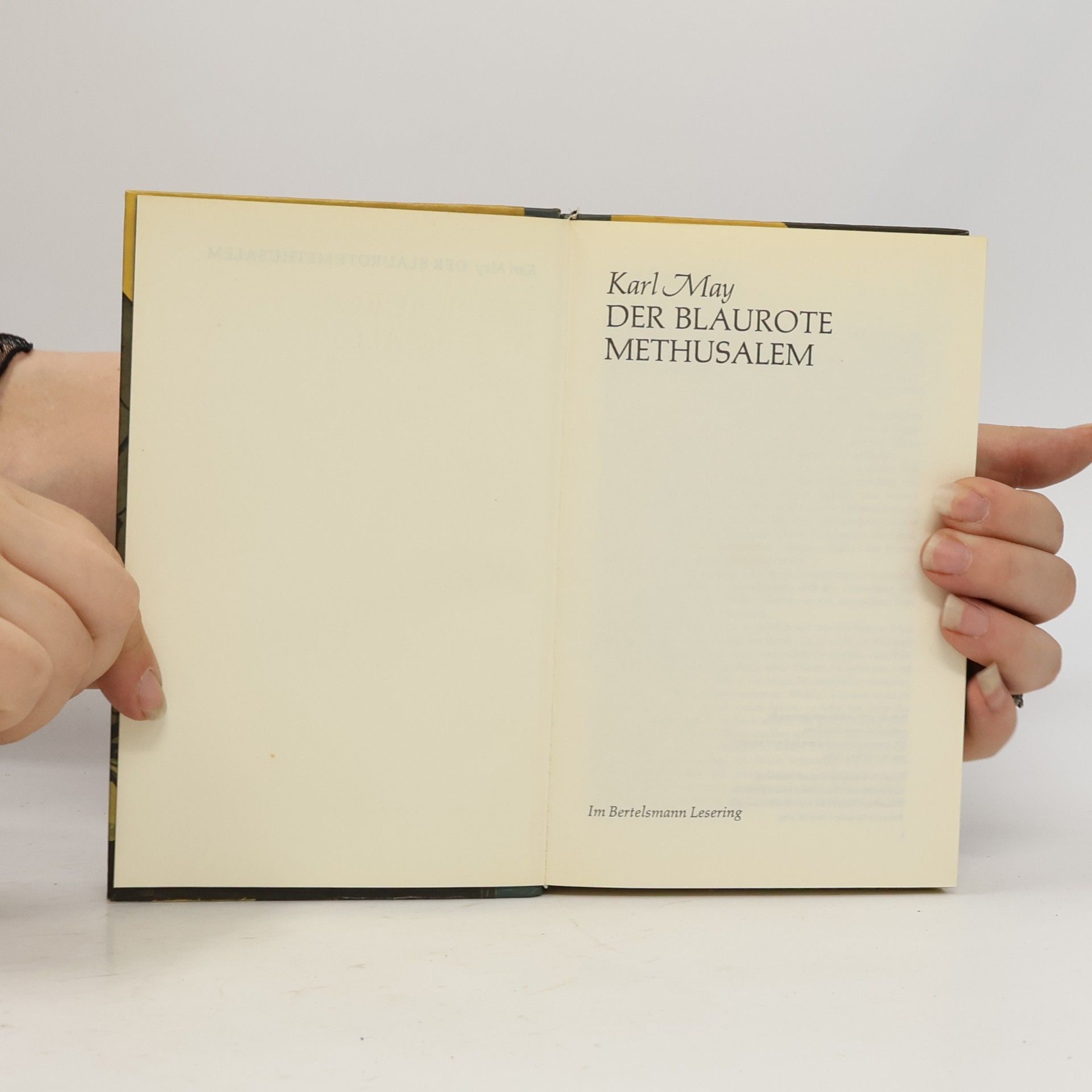 Karl May Der blaurote Methusalem