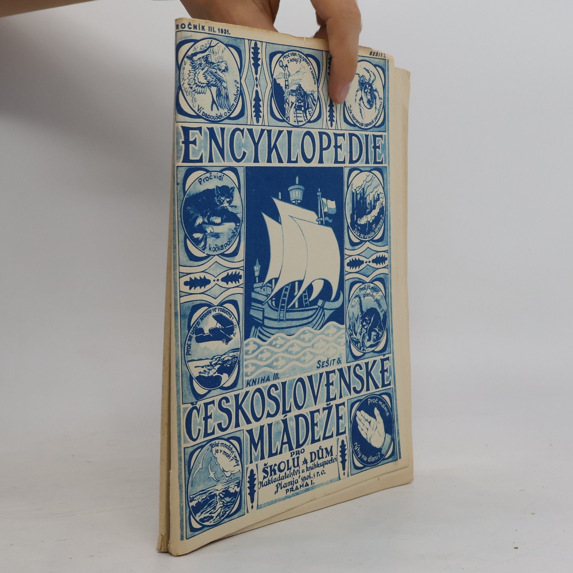 Kolektív autorov Encyklopedie československé mládeže pro školu a dům III/1931, sešit 5
