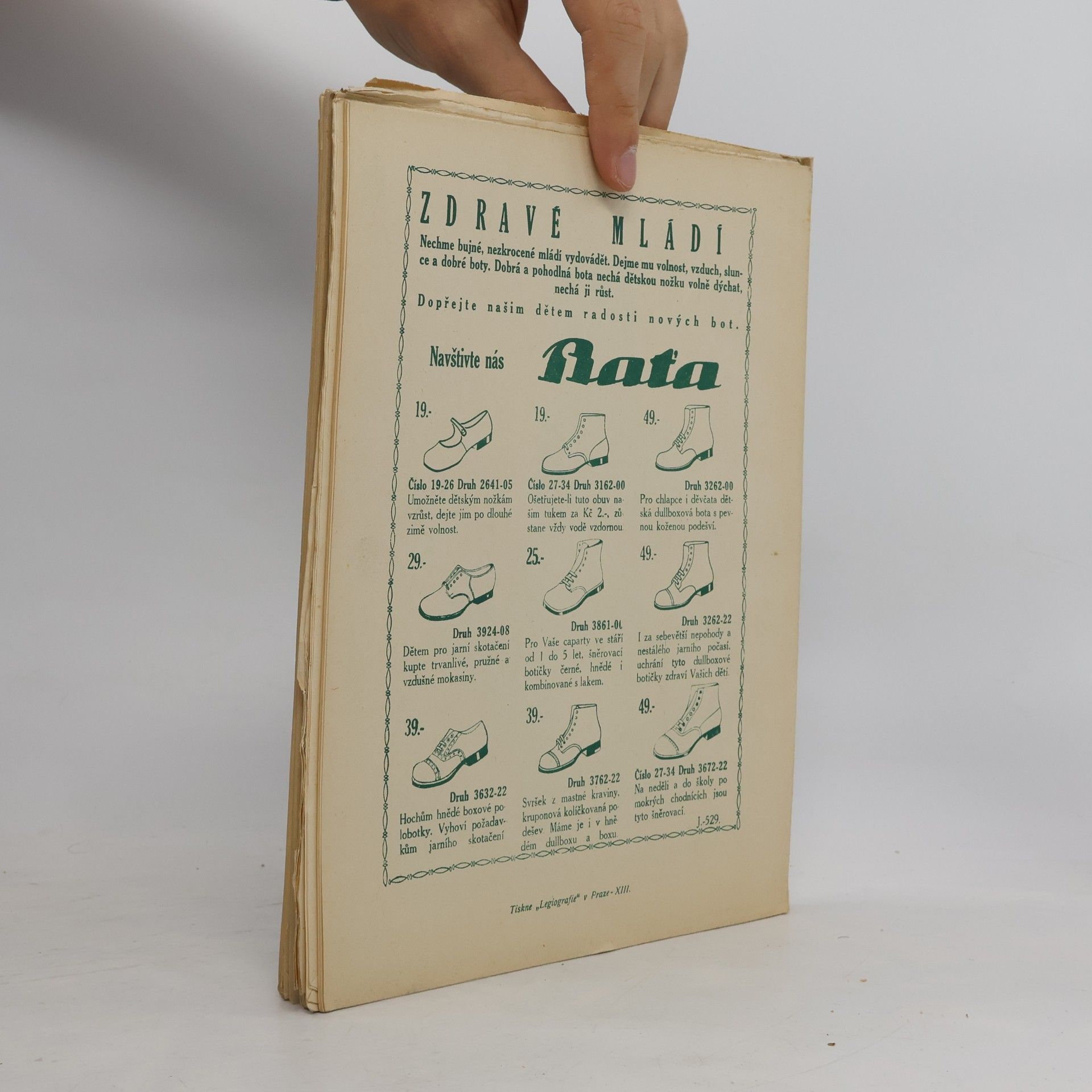 Kolektív autorov Encyklopedie československé mládeže pro školu a dům III/1931, sešit 5