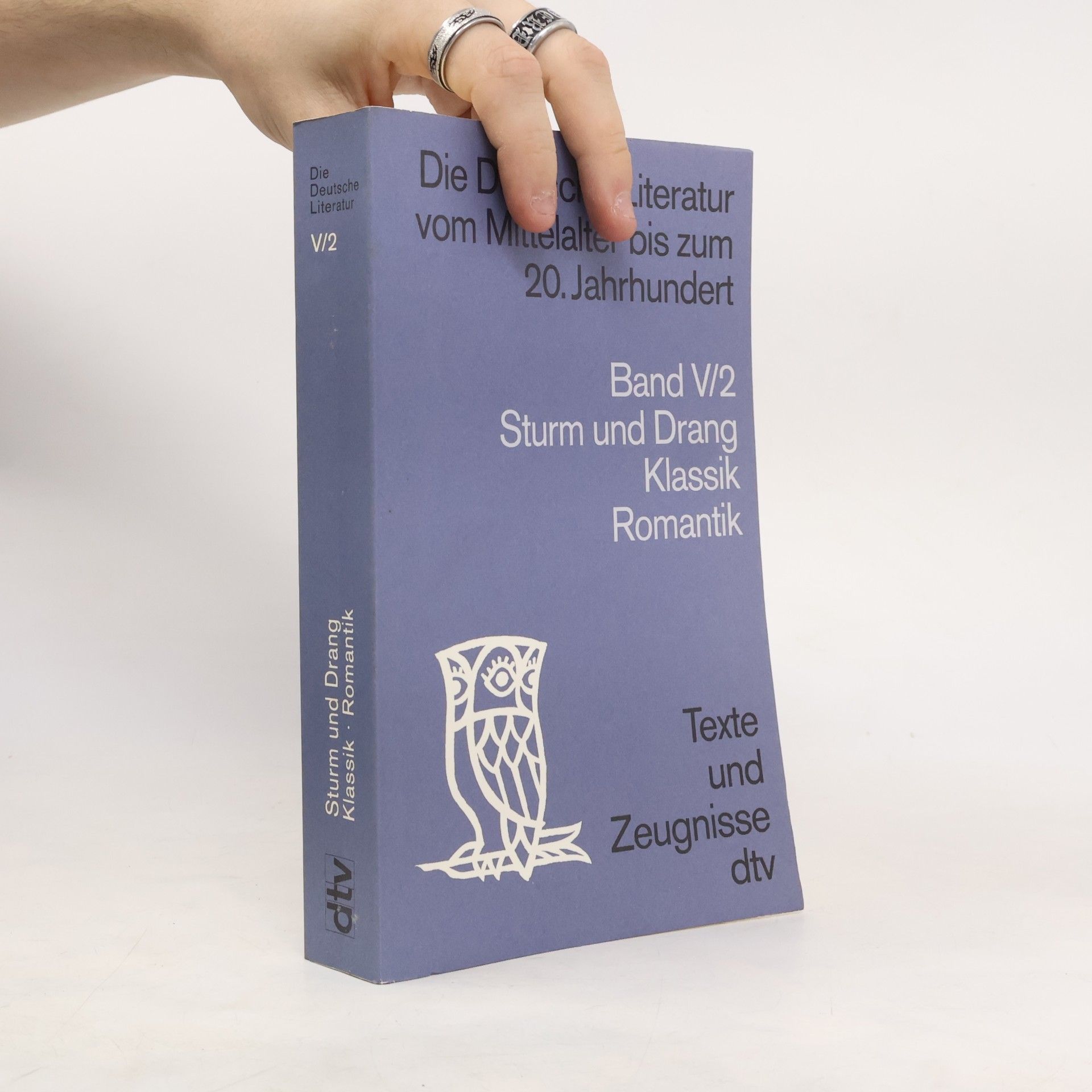 Autores varios Die Deutsche Literatur vom Mittelalter bis zum 20. Jahrhundert, Band V/2