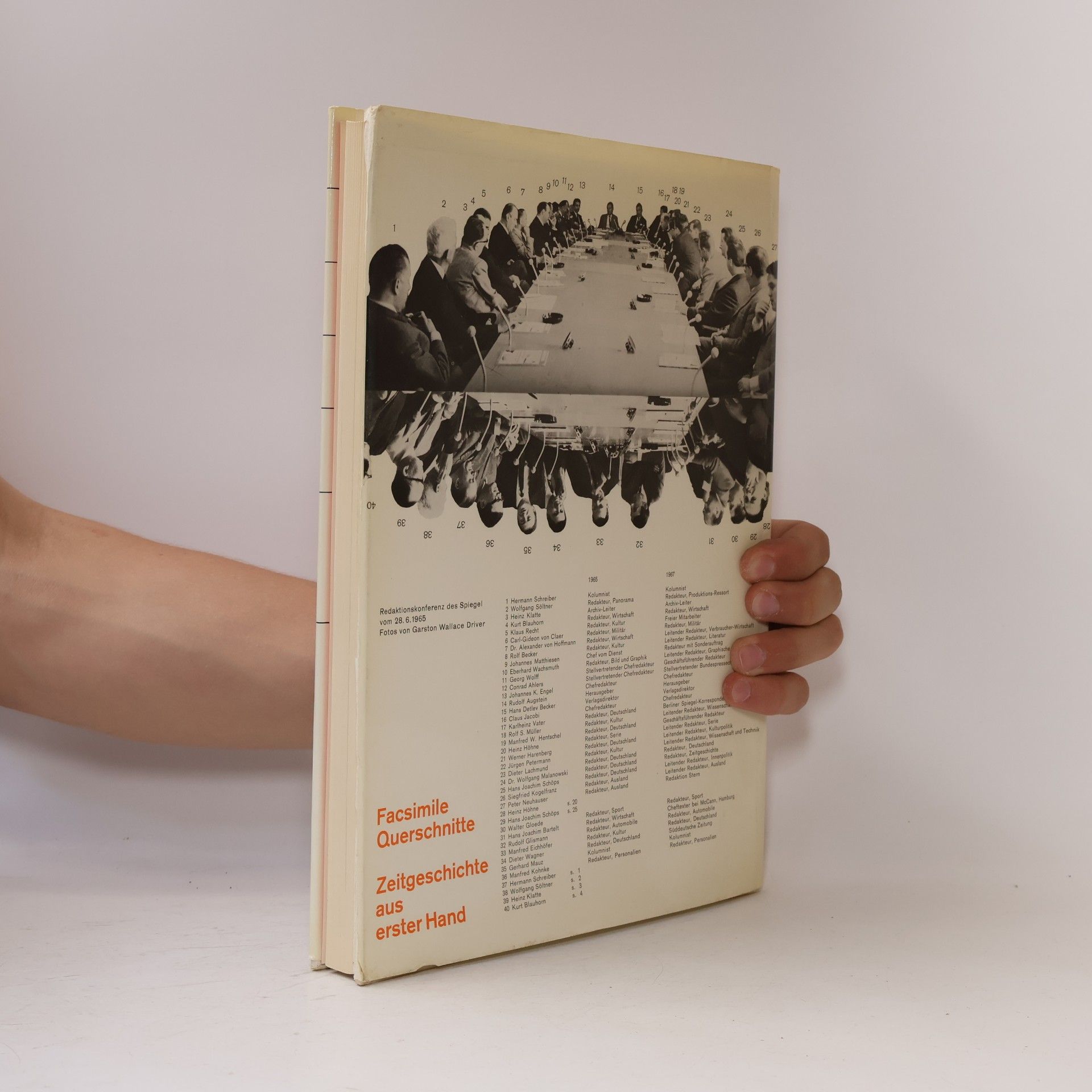 Collectif d'auteurs Facsimilie Quer schnitt