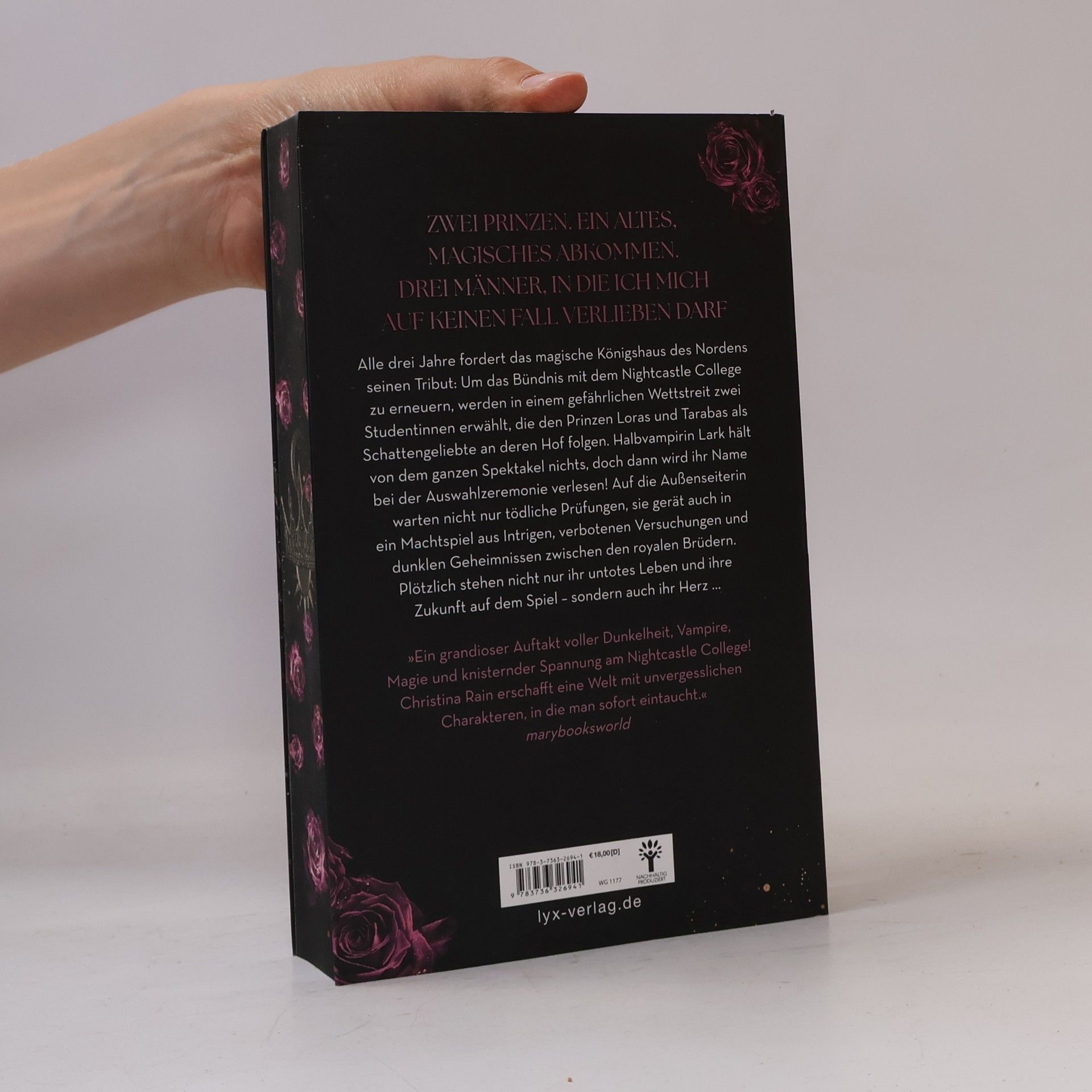 Christina Rain Blood and Magic - 1: Magic Drowned in Blood