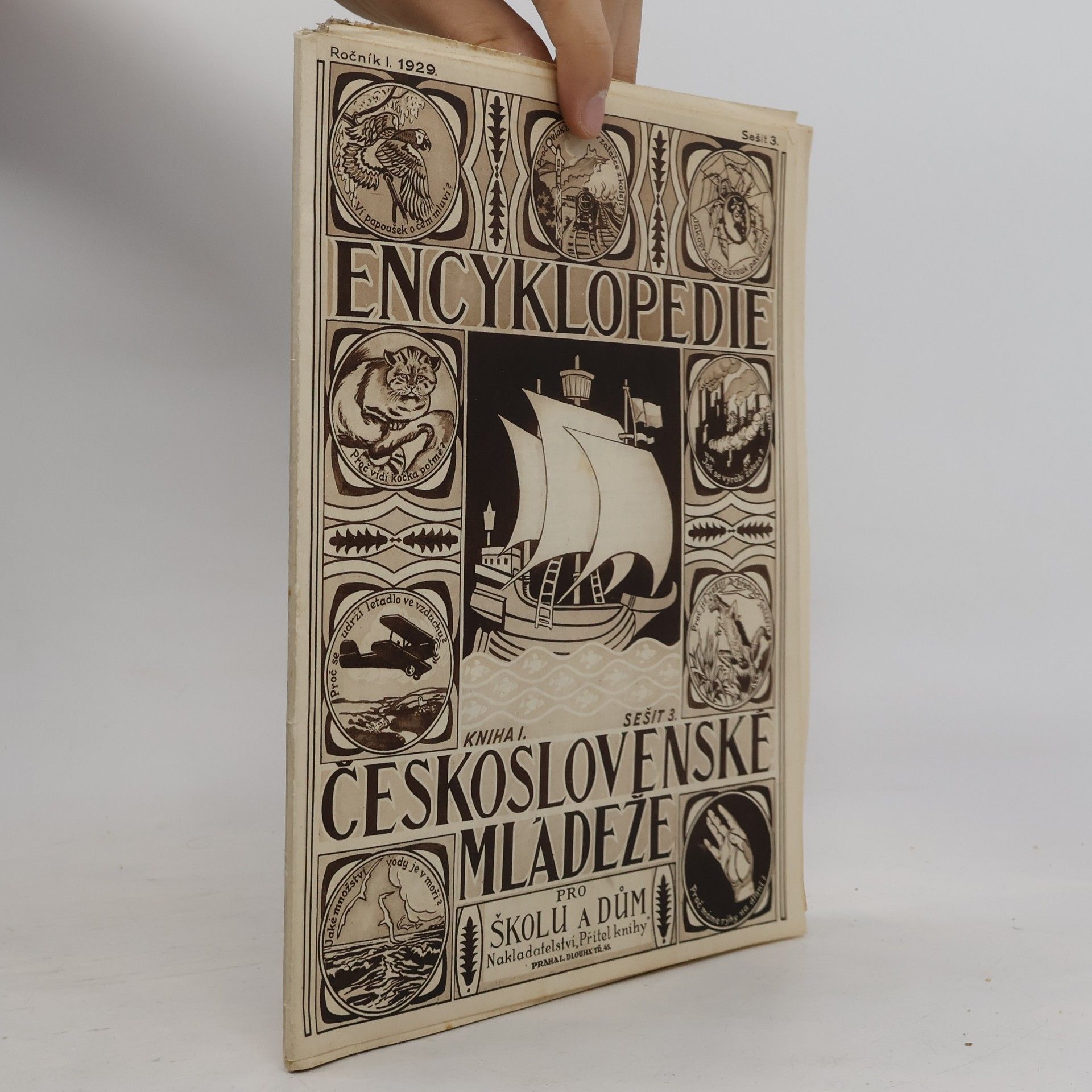 AA.VV. Encyklopedie československé mládeže pro školu a dům I/1929, sešit 3