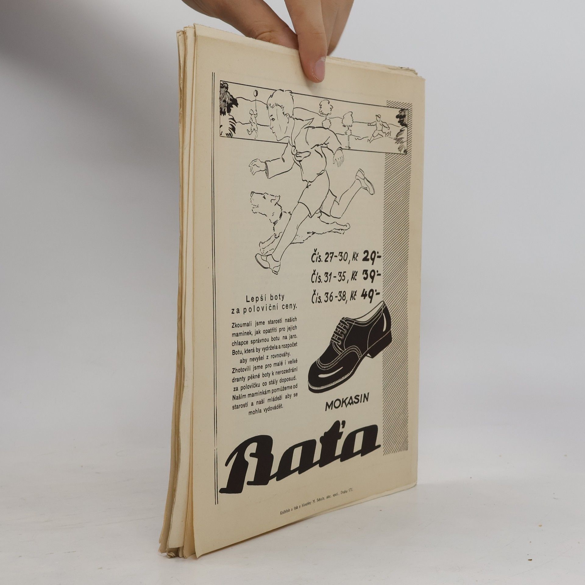 AA.VV. Encyklopedie československé mládeže pro školu a dům I/1929, sešit 3