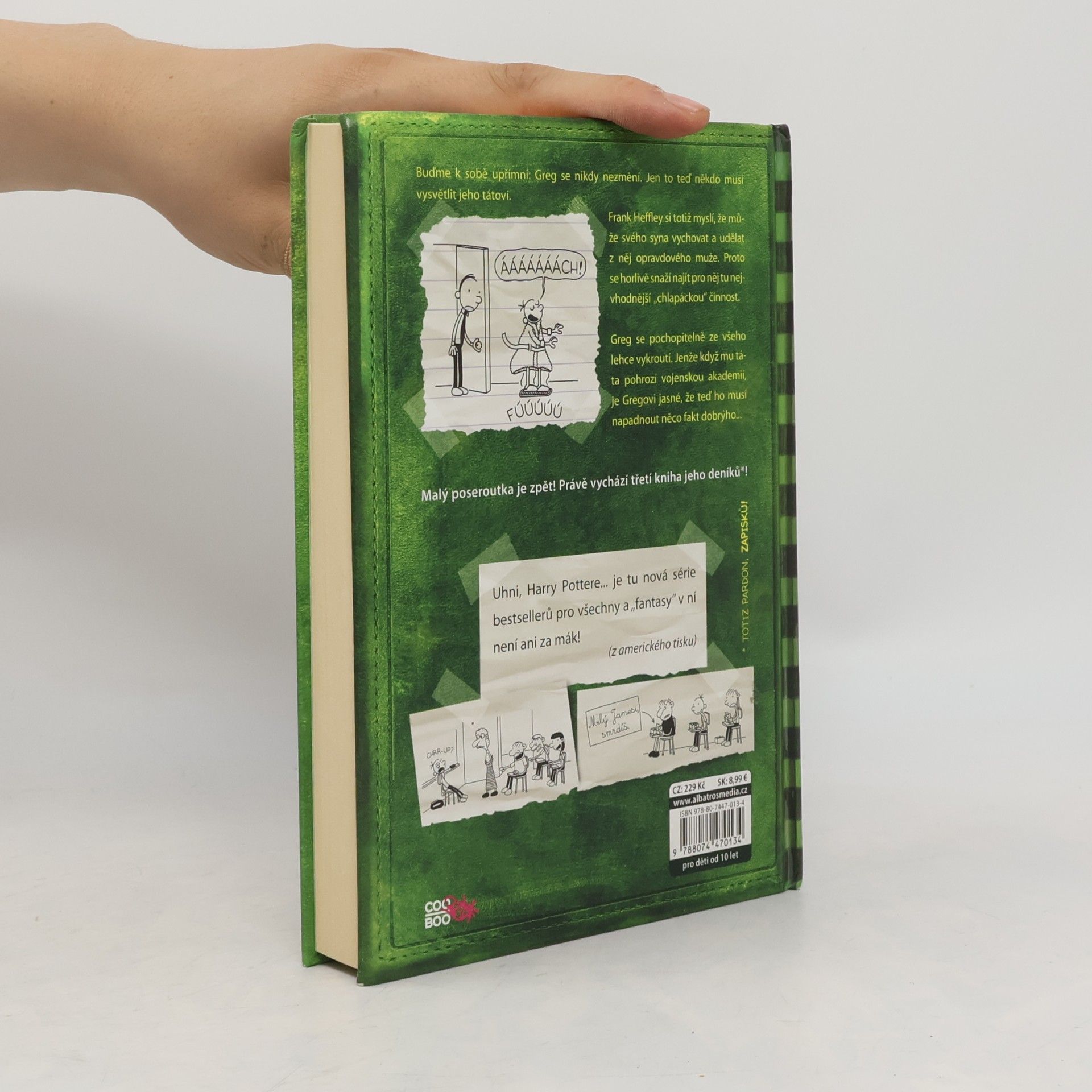 Jeff Kinney Deník malého poseroutky 3. Poslední kapka