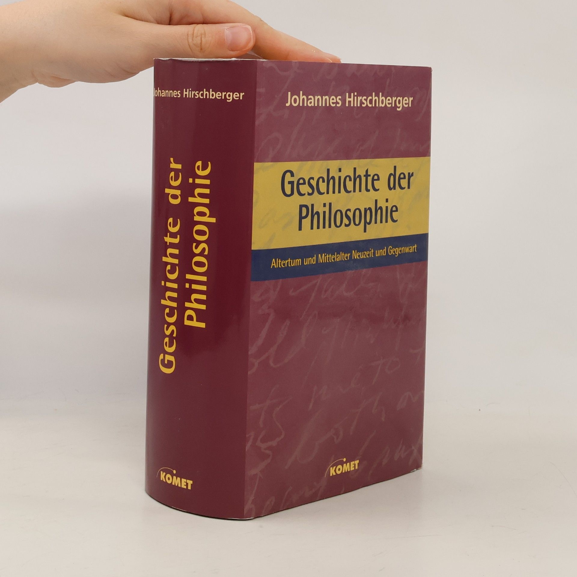 Johannes Hirschberger Geschichte der Philosophie
