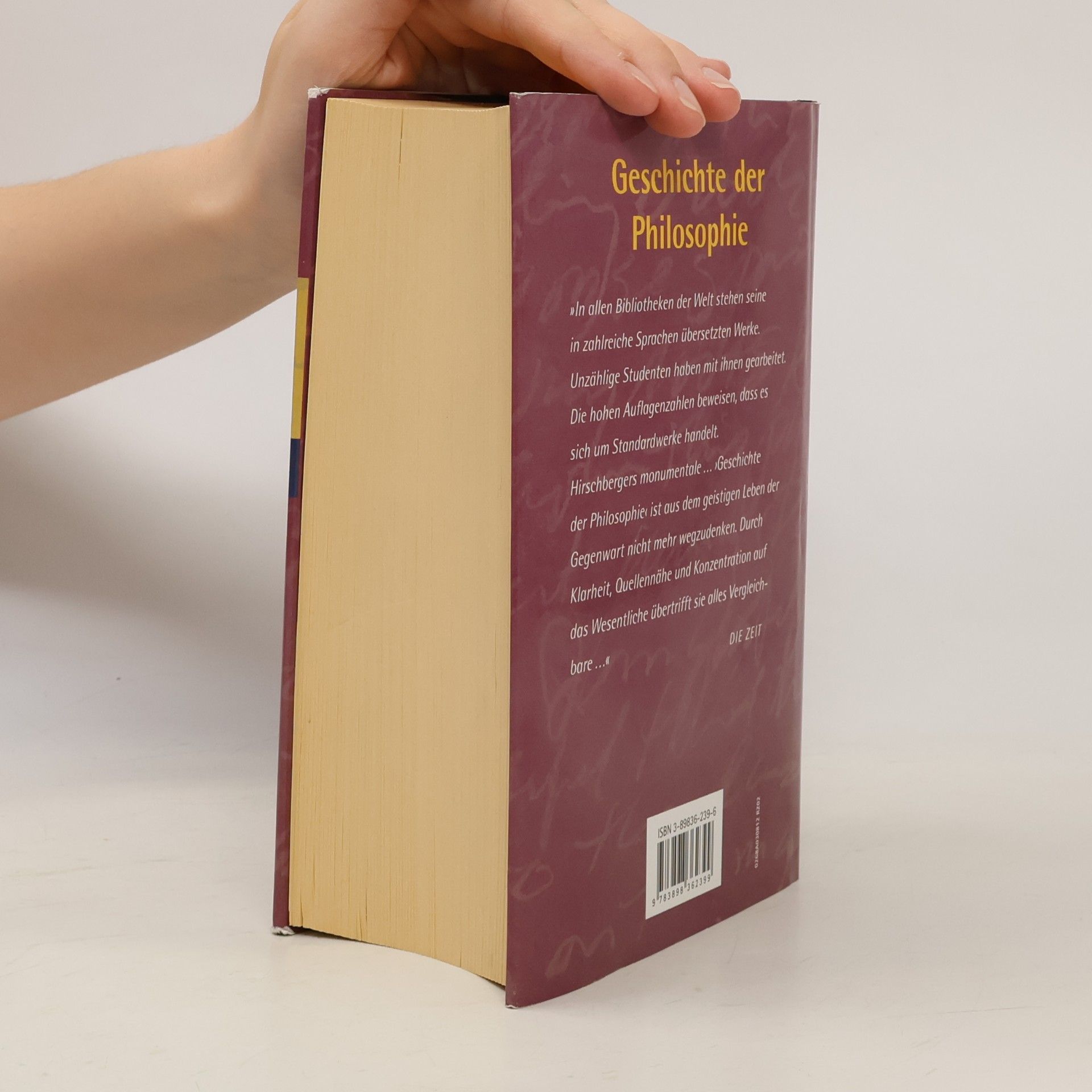 Johannes Hirschberger Geschichte der Philosophie