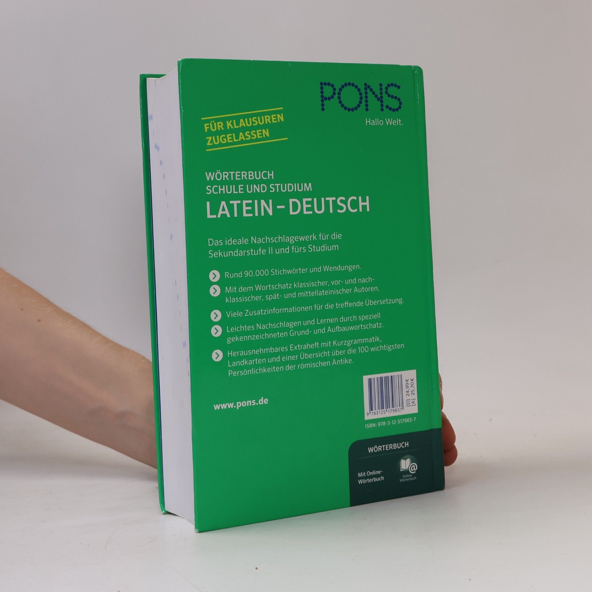 Rita Hau PONS Wörterbuch für Schule und Studium - Latein