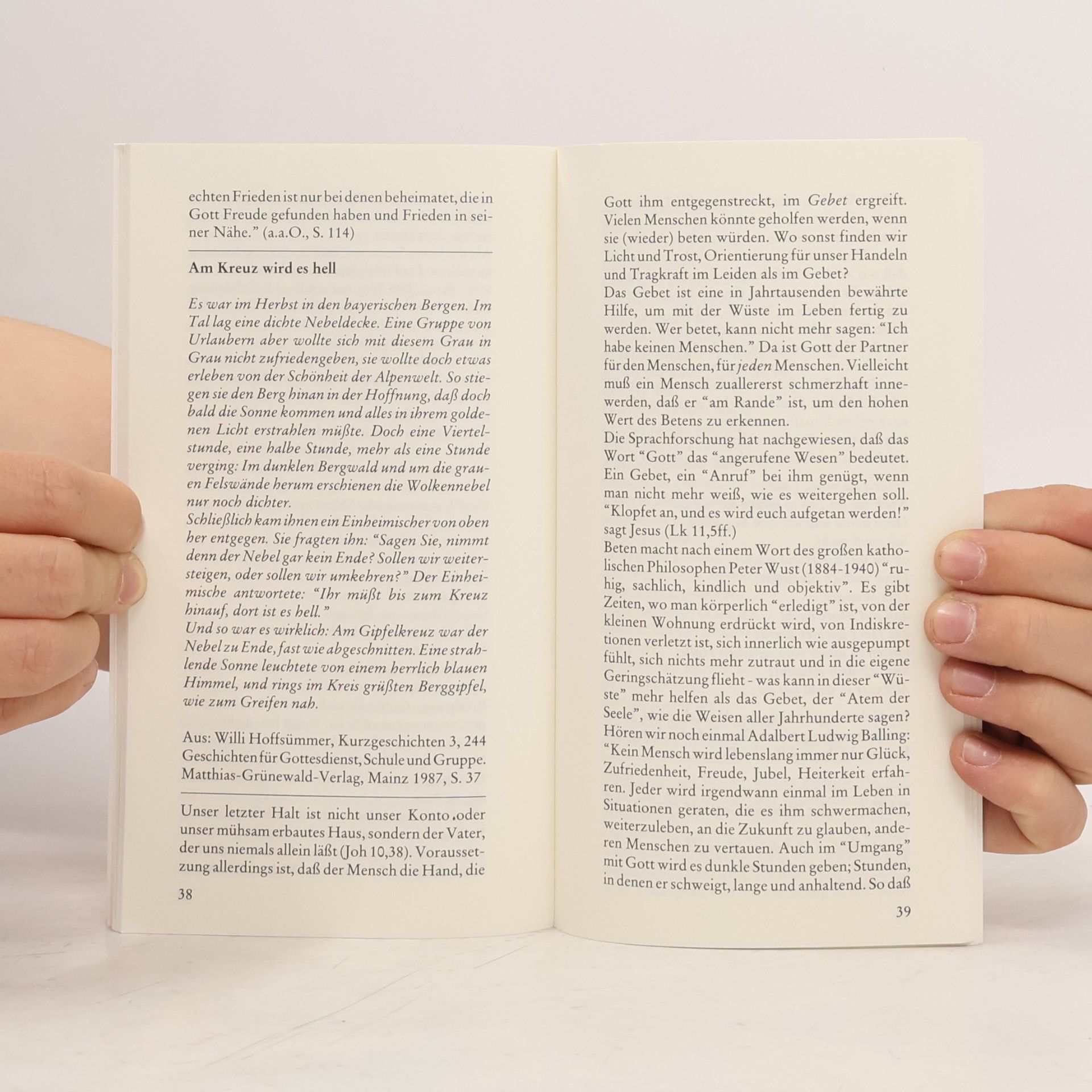 Reinhard Abeln Münsterschwarzacher Kleinschriften - 62: Kein Weg im Leben ist vergebens
