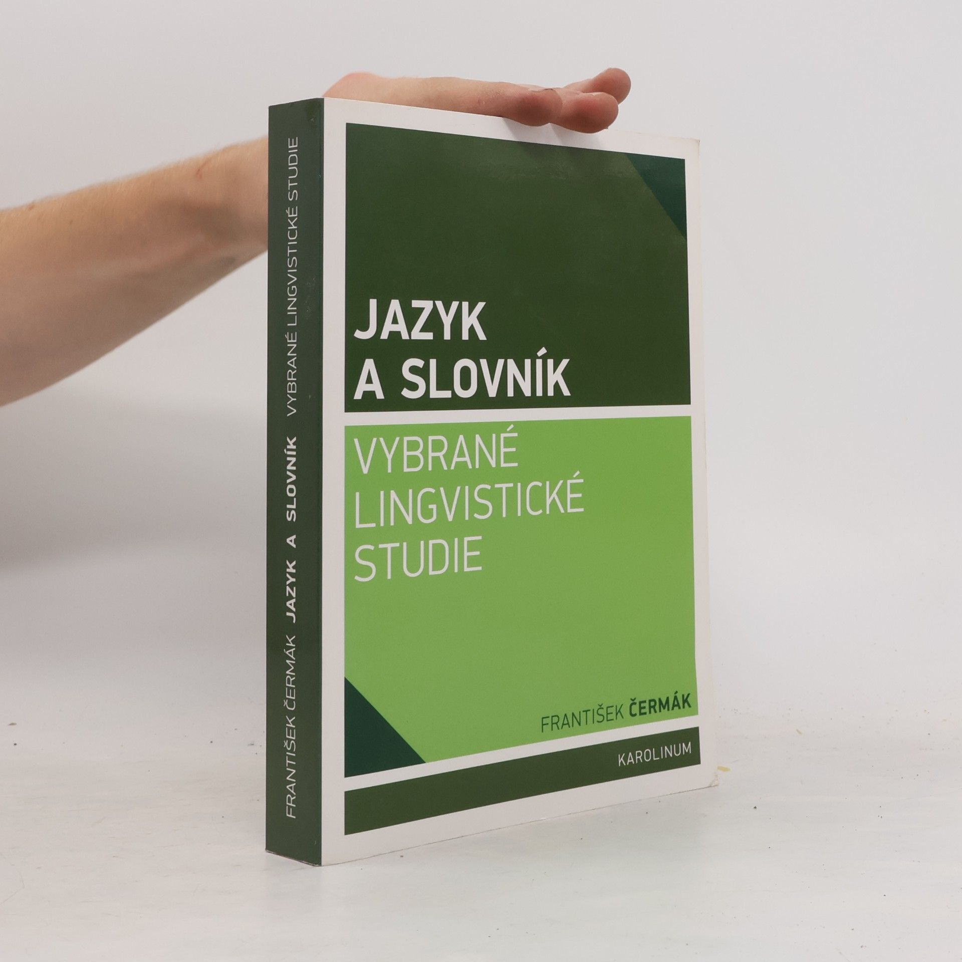 Jazyk a slovník. Vybrané lingvistické studie