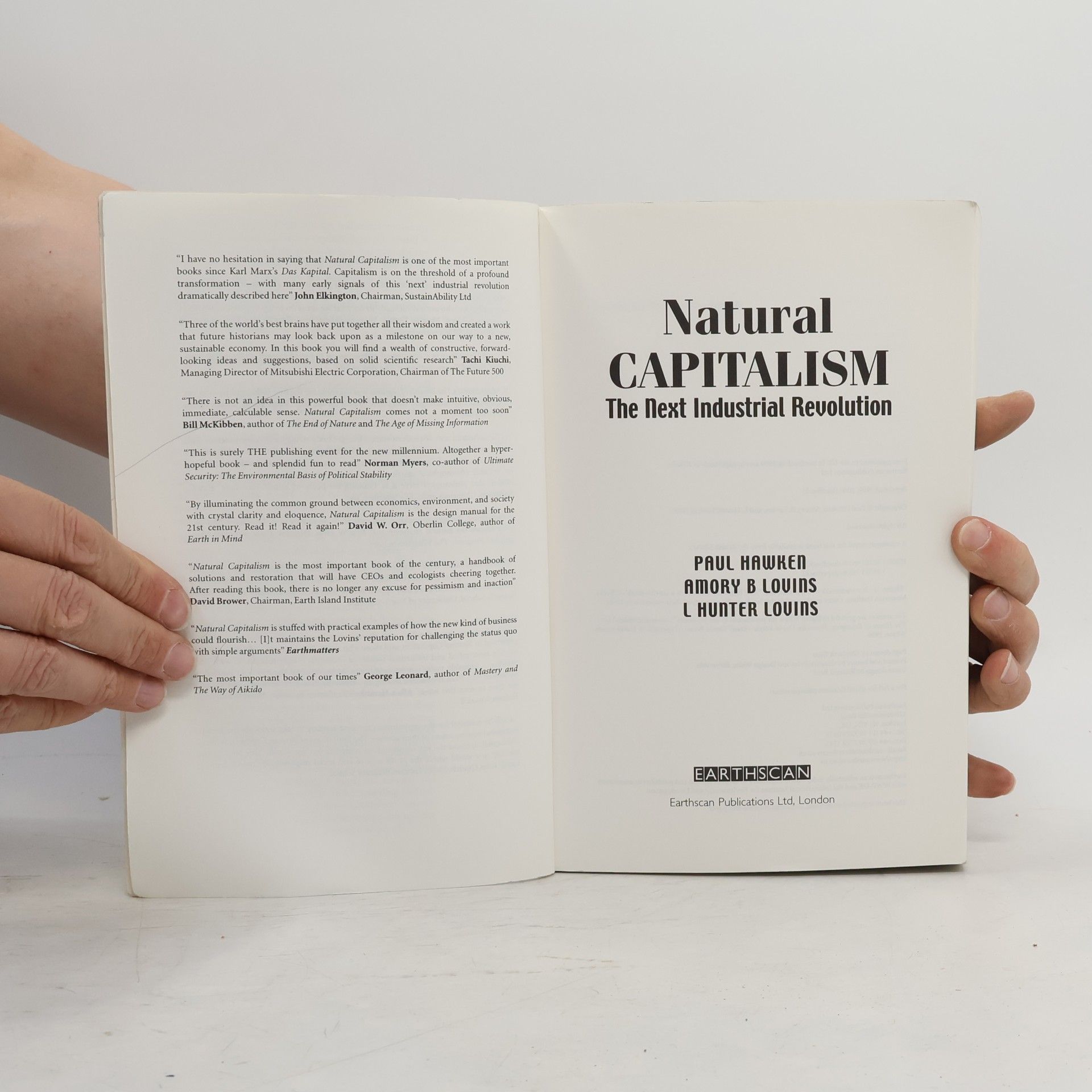 Paul Hawken Natural Capitalism