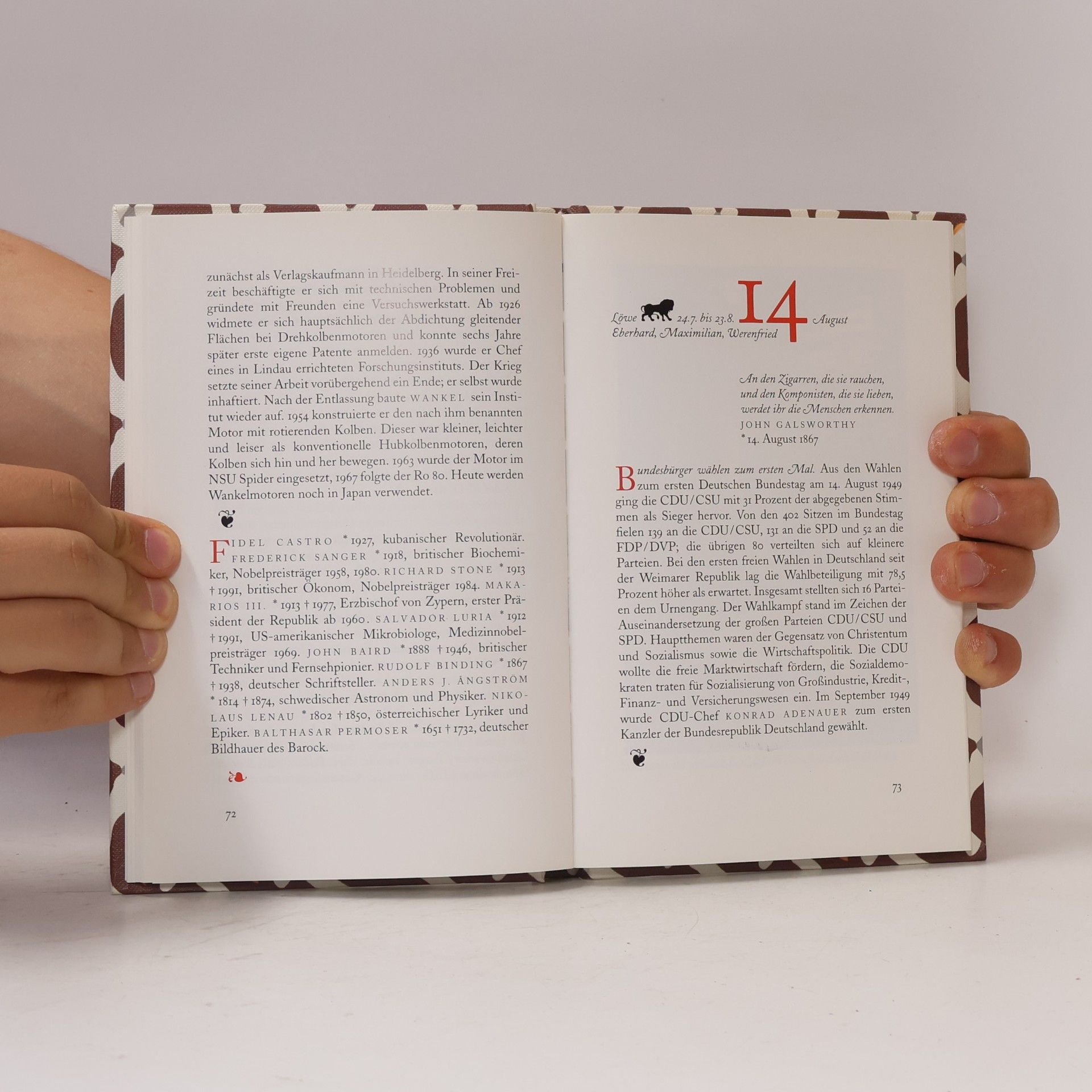Das Buch vom Monat August