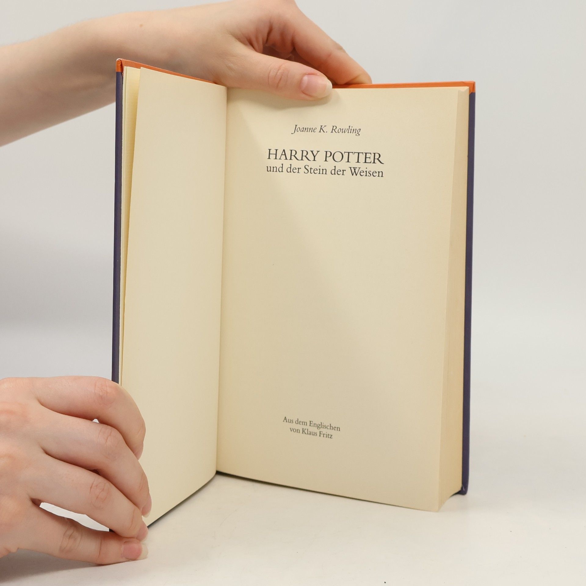 Joanne K. Rowling Harry Potter und der Stein der Weisen