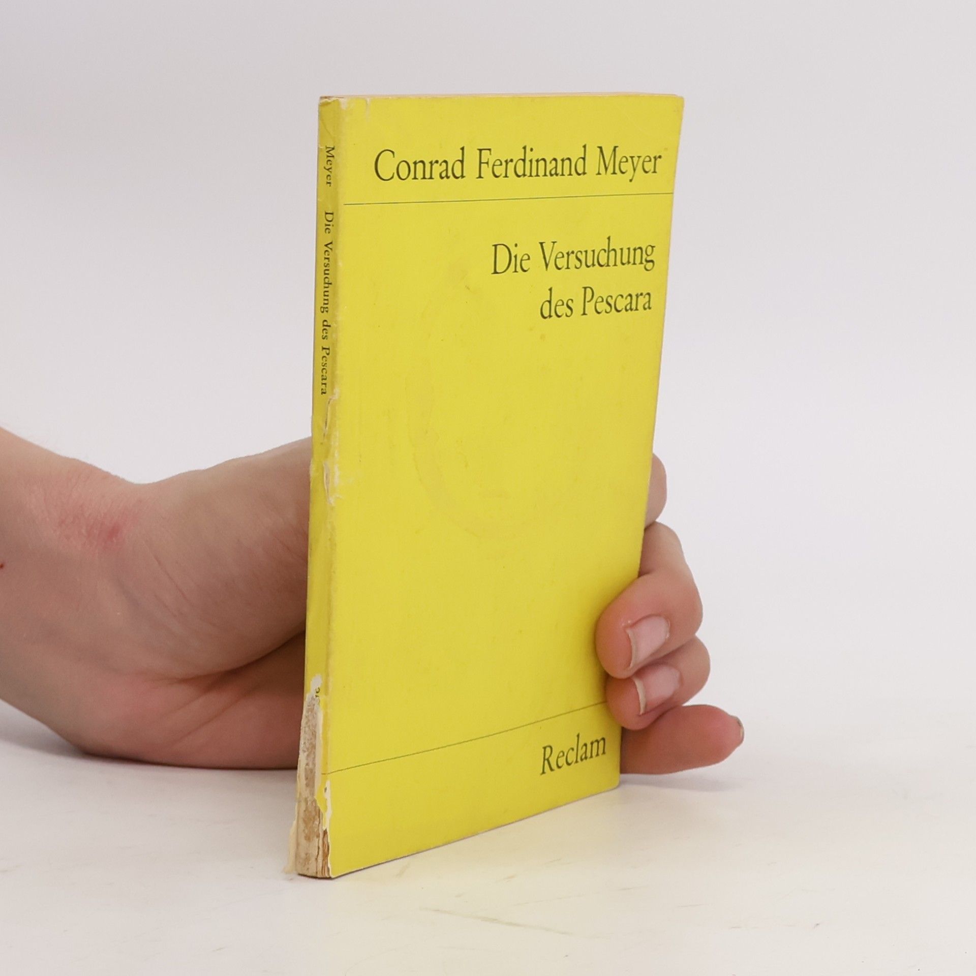 Conrad Ferdinand Meyer Die Versuchung des Pescara