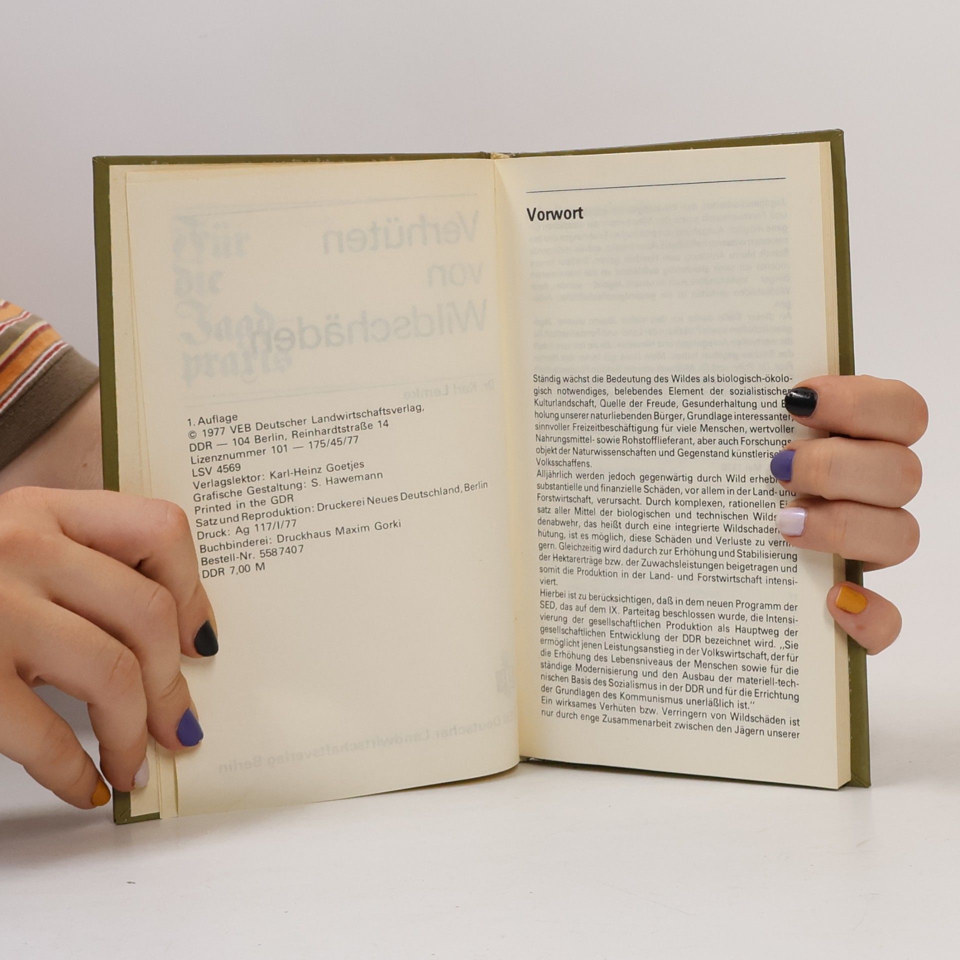 Autorenkollektiv Verhüten von Wildschäden