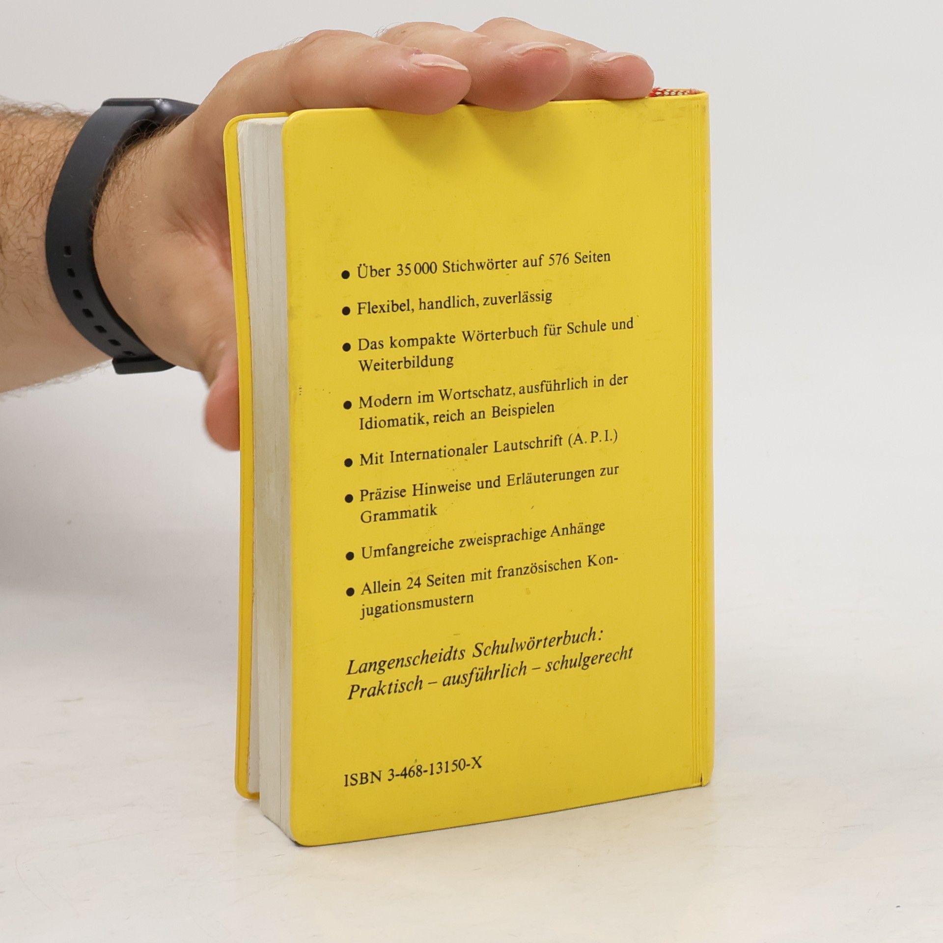 Paul Hartig Langenscheidts schulwörterbuch französisch: Französisch-deutsch, deutsch-französisch