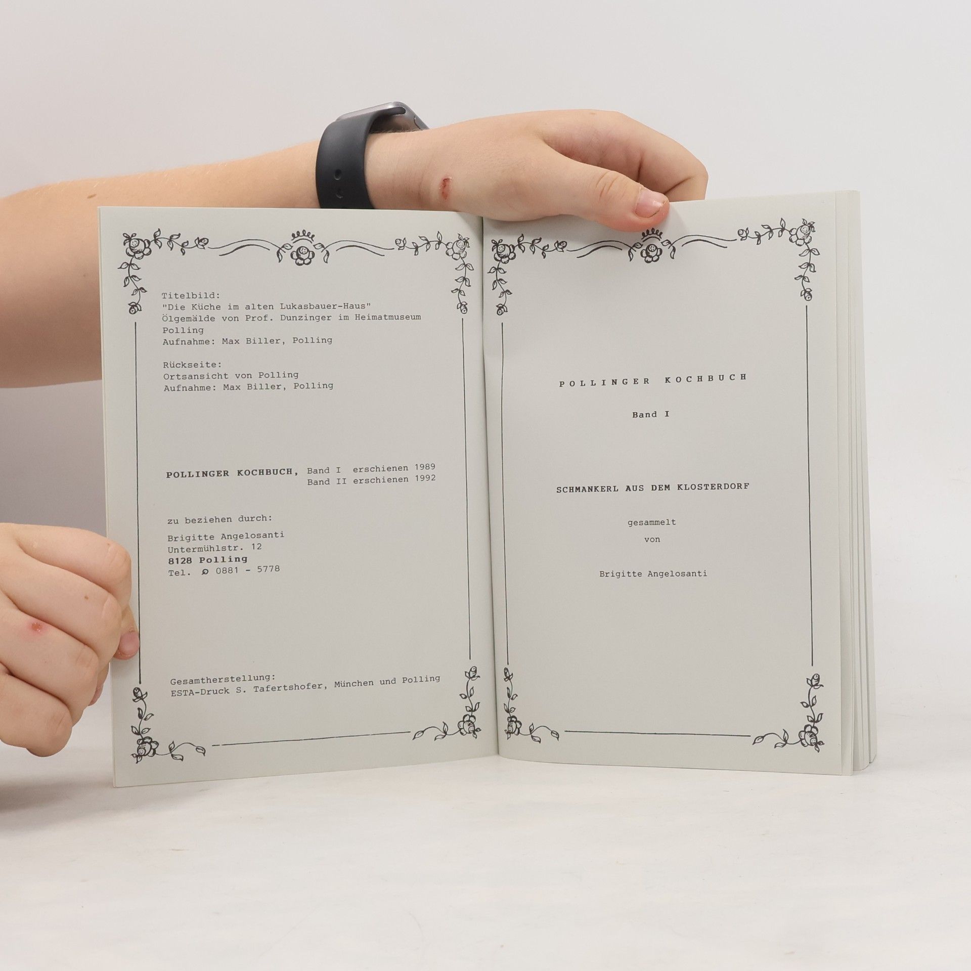 Brigitte Angelosanti Pollinger Kochbuch 1. Schmankerl aus dem Klosterdorf
