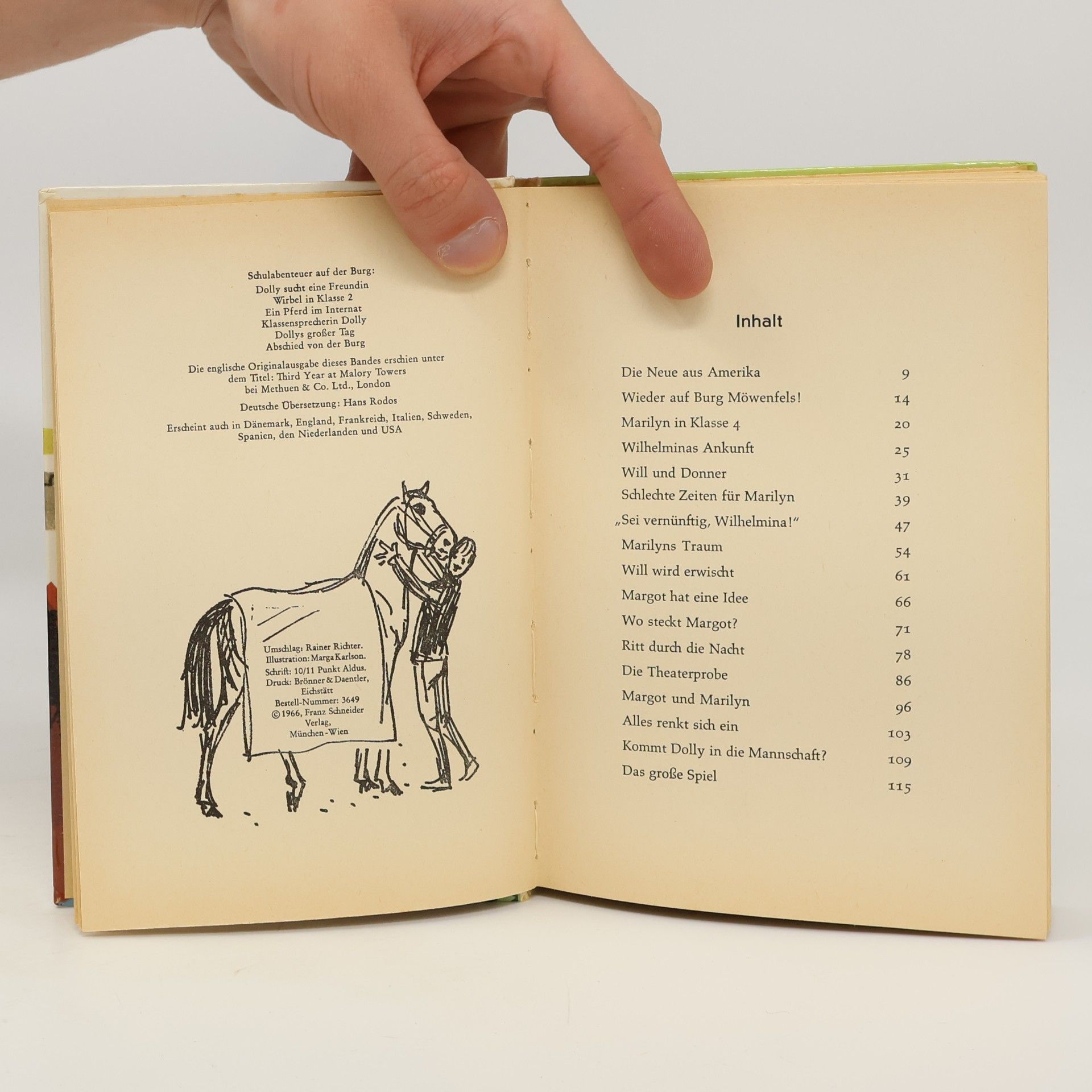 Enid Blyton Ein Pferd im Internat