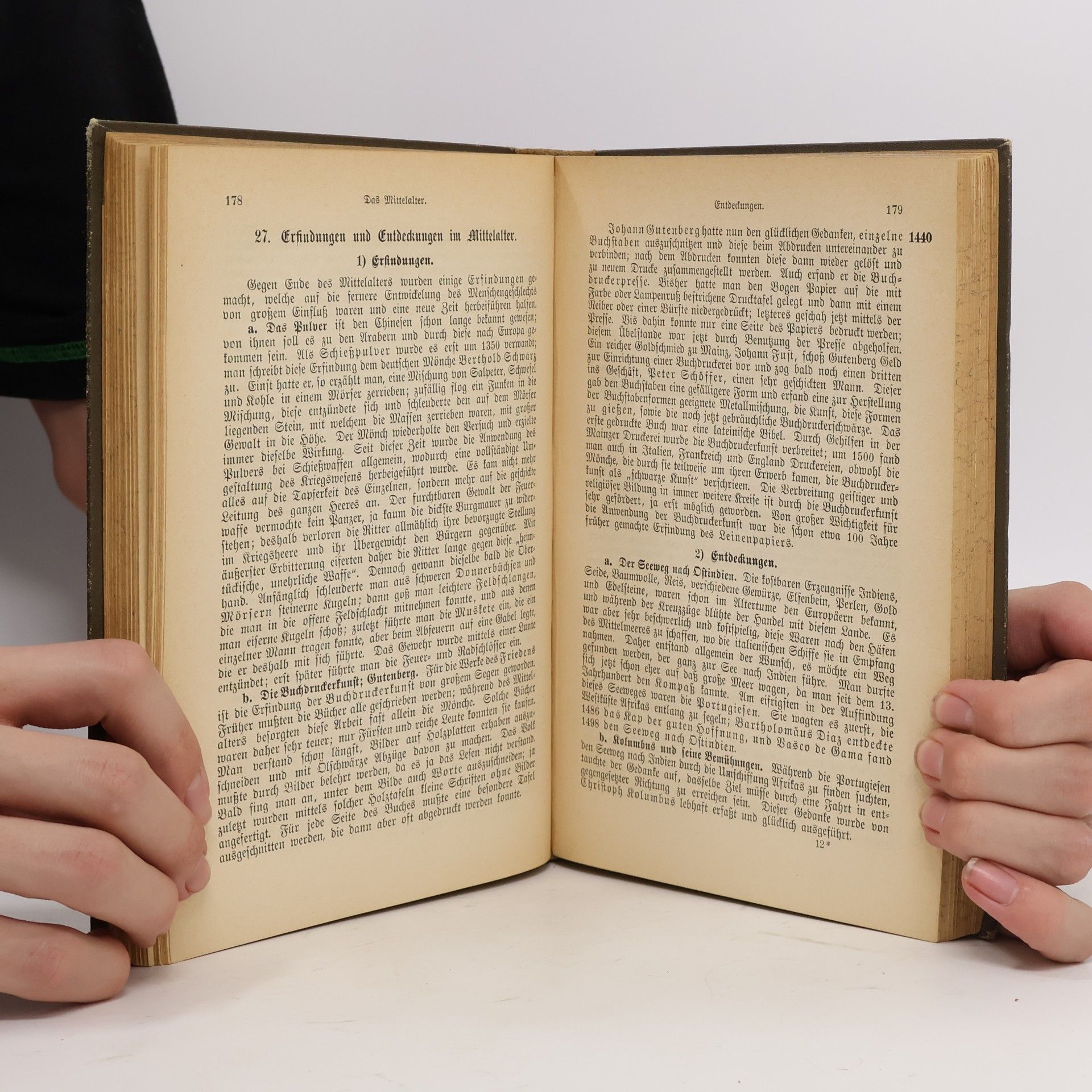 Ludwig Hoffmeyer Hilfsbuch für den Geschichtsunterricht in Präparandenanstalten