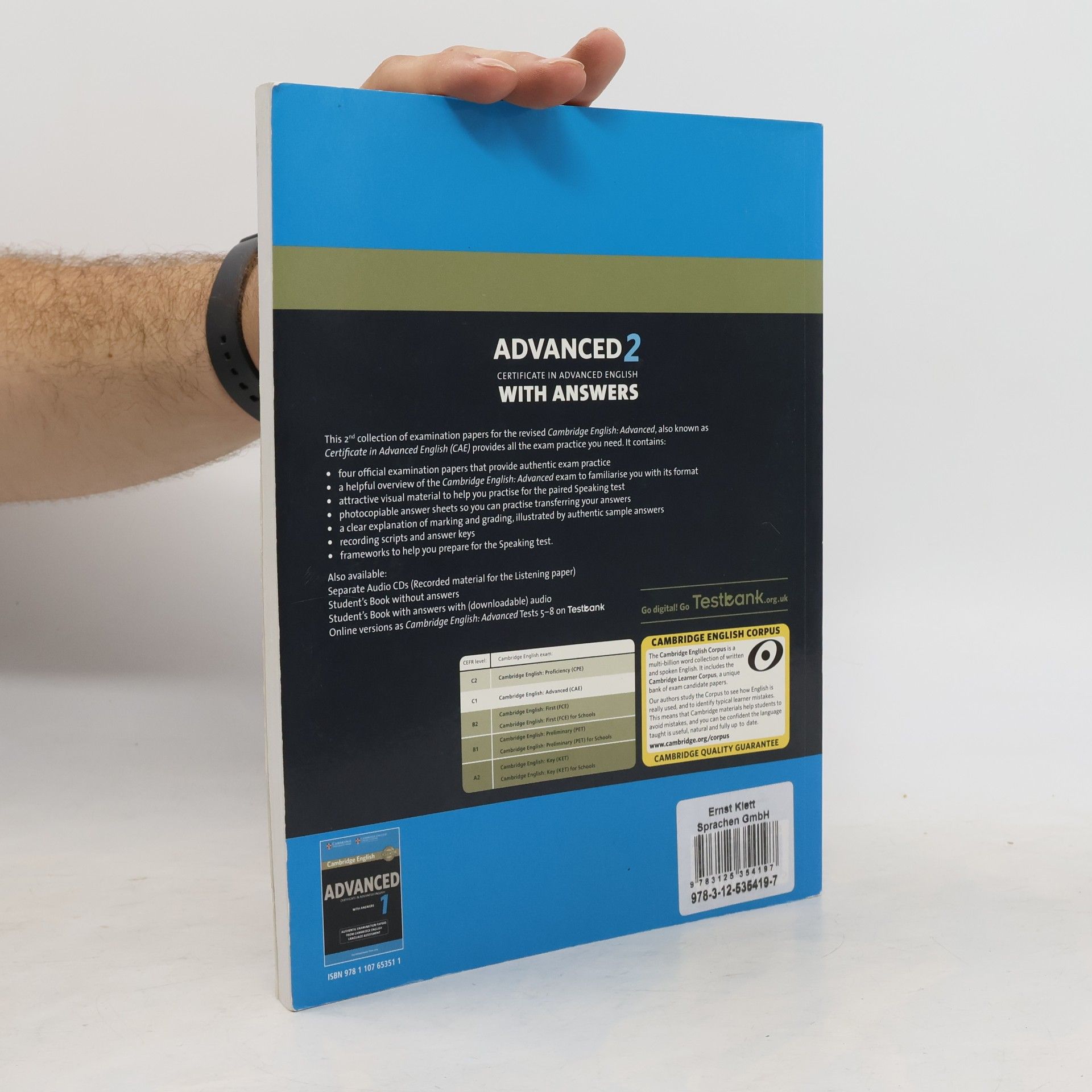 Cambridge English Advanced 2 for Updated Exam. Student's Book with Answers