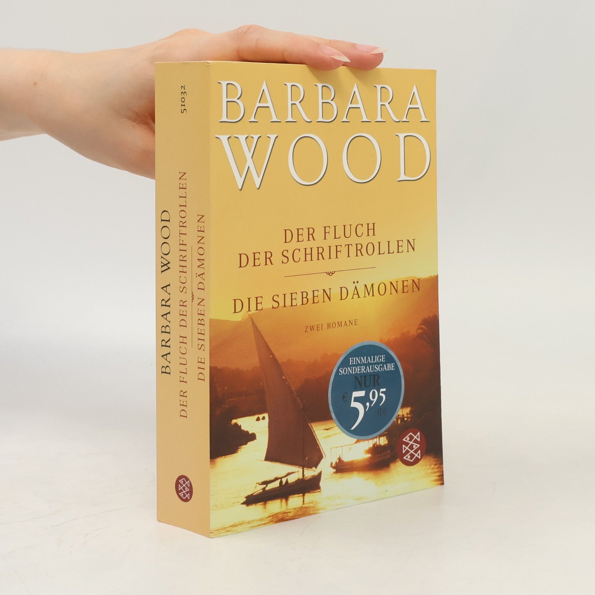 Barbara Wood Der Fluch der Schriftrollen