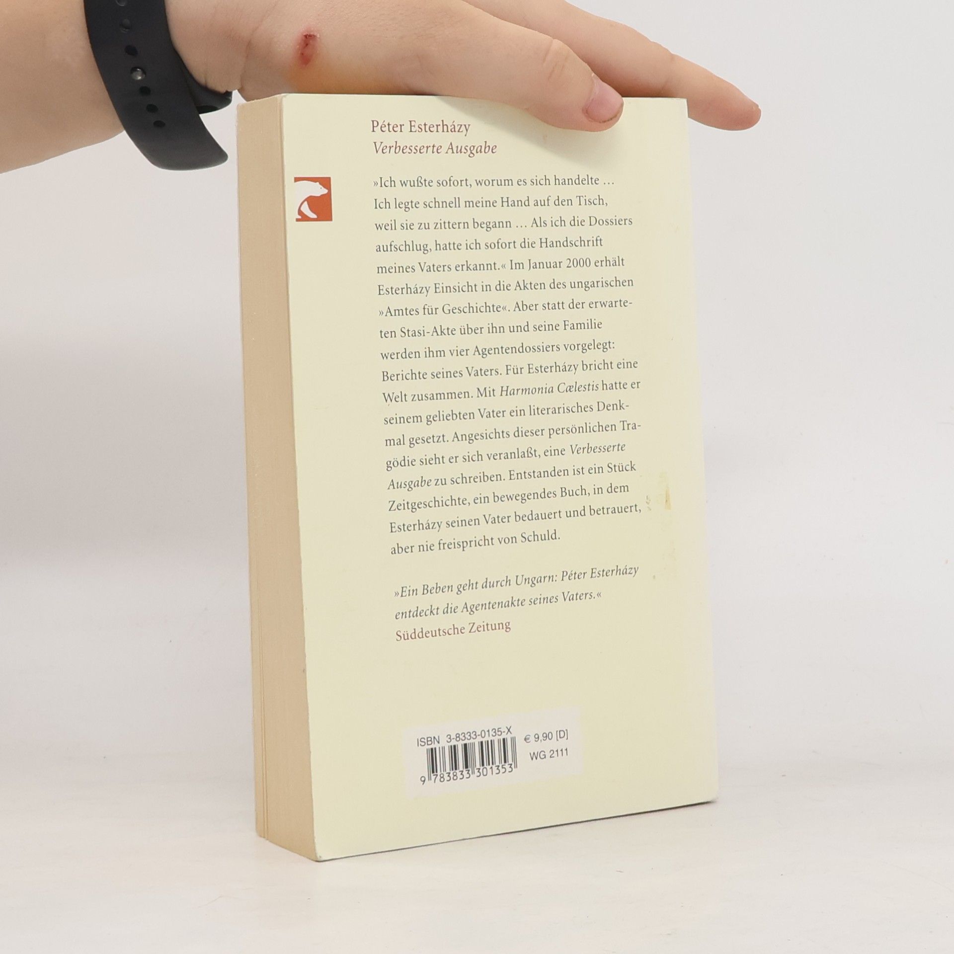 Péter Esterházy Verbesserte Ausgabe