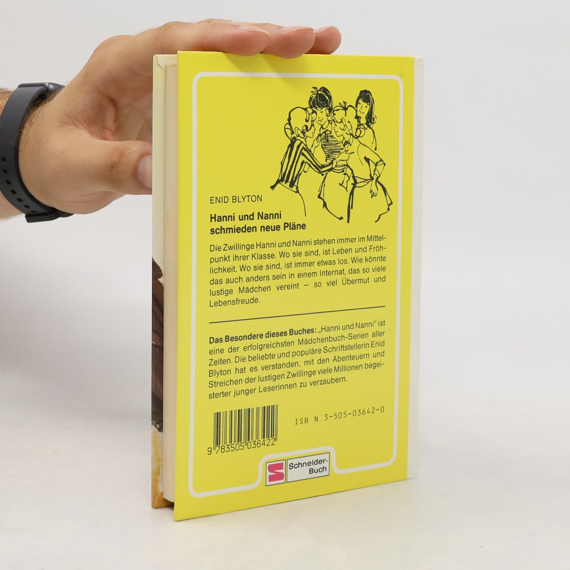 Enid Blyton Hanni und Nanni schmieden neue Pläne