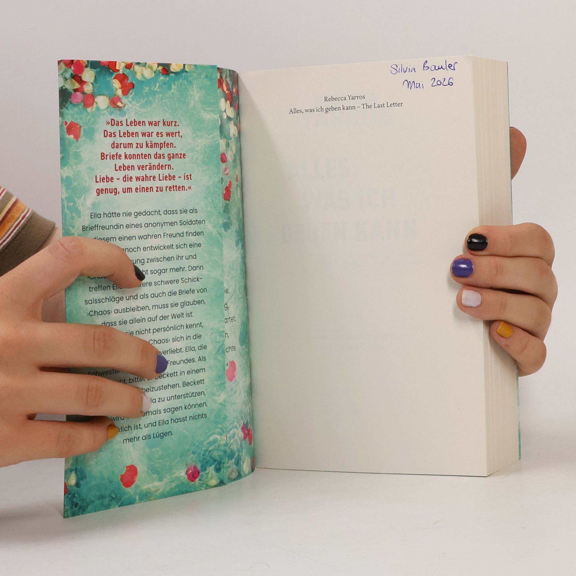 Rebecca Yarros Alles, was ich geben kann - The Last Letter