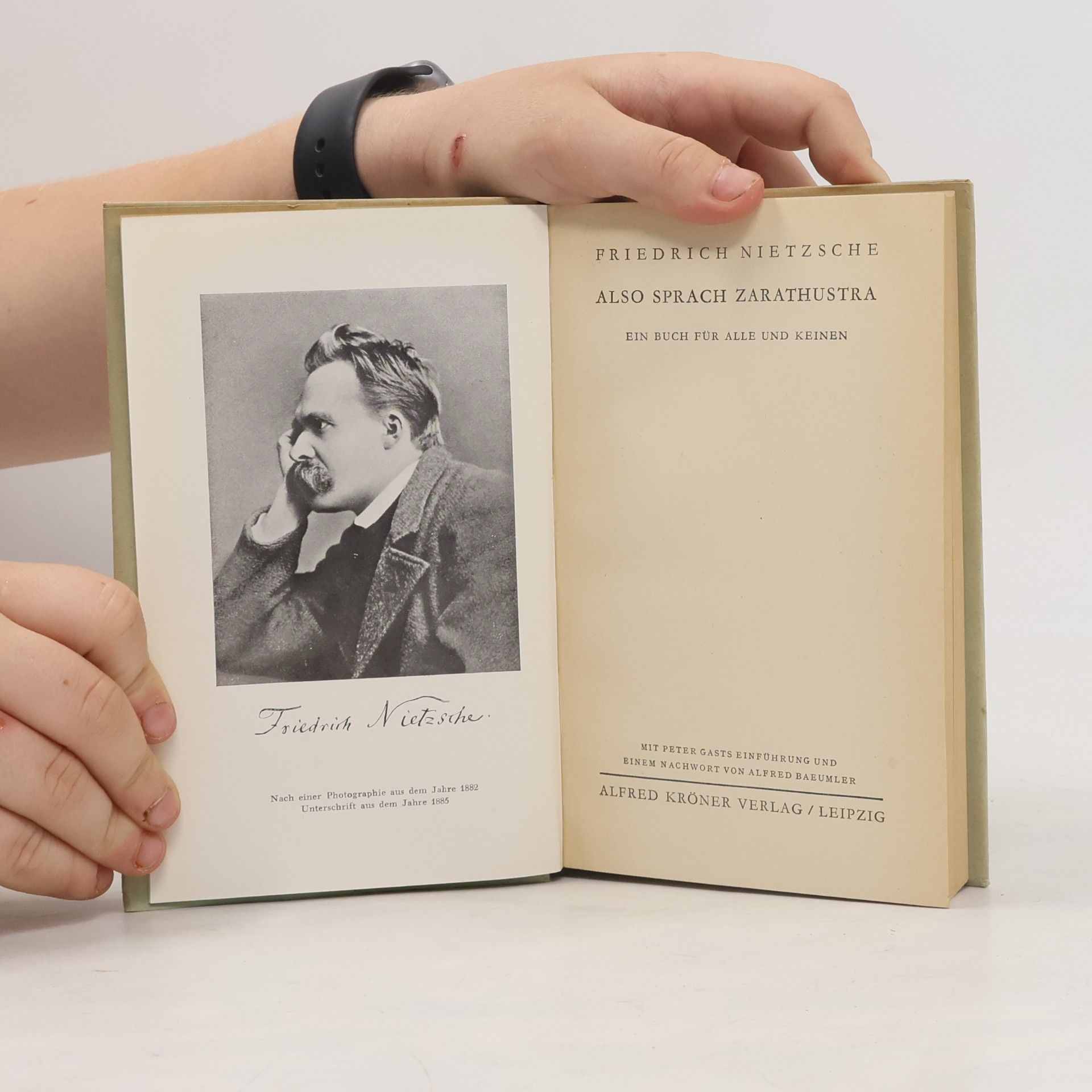 Friedrich Nietzsche Also sprach Zarathustra