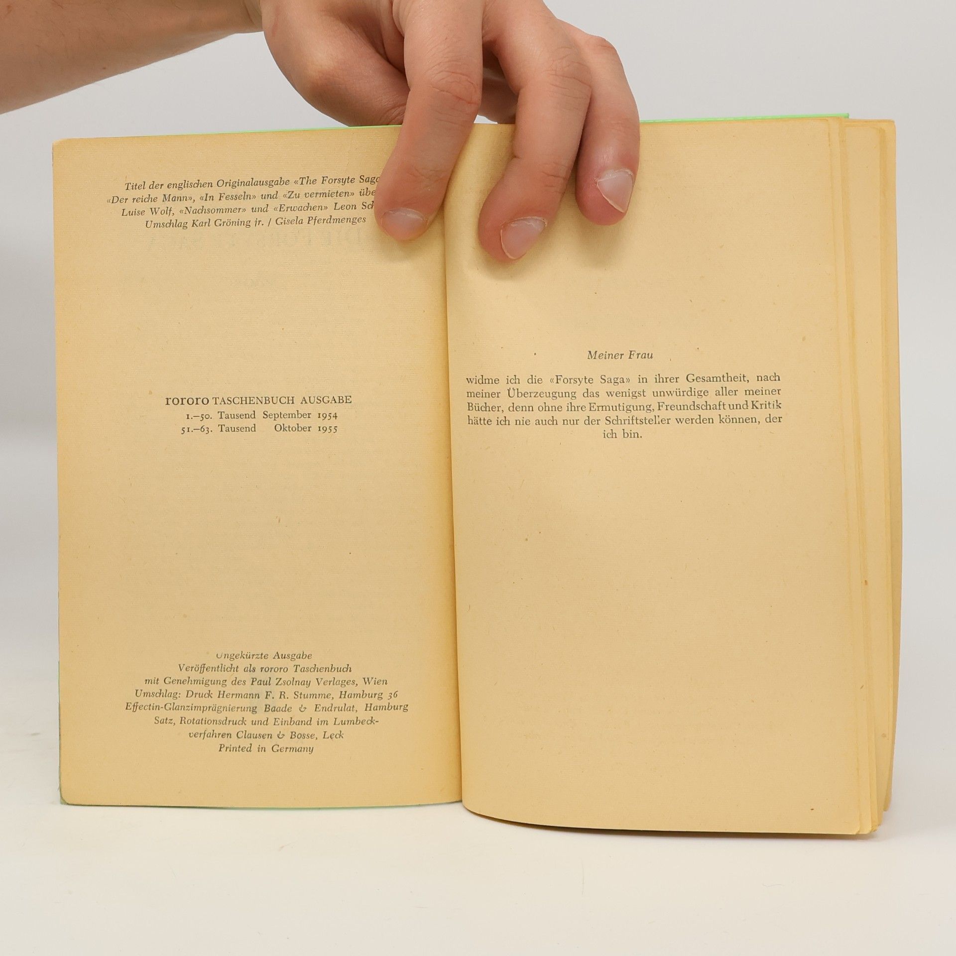 John Galsworthy Die Forsyte Saga