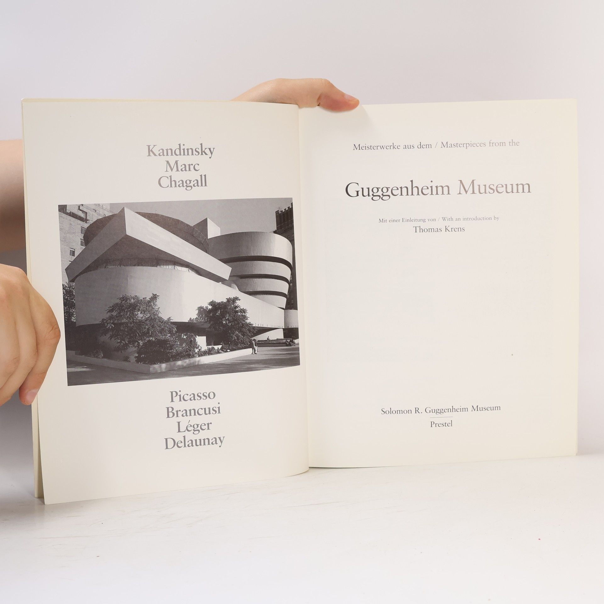 Thomas Krens Meisterwerke aus dem Guggenheim Museum. Masterpieces from the Guggenheim Museum