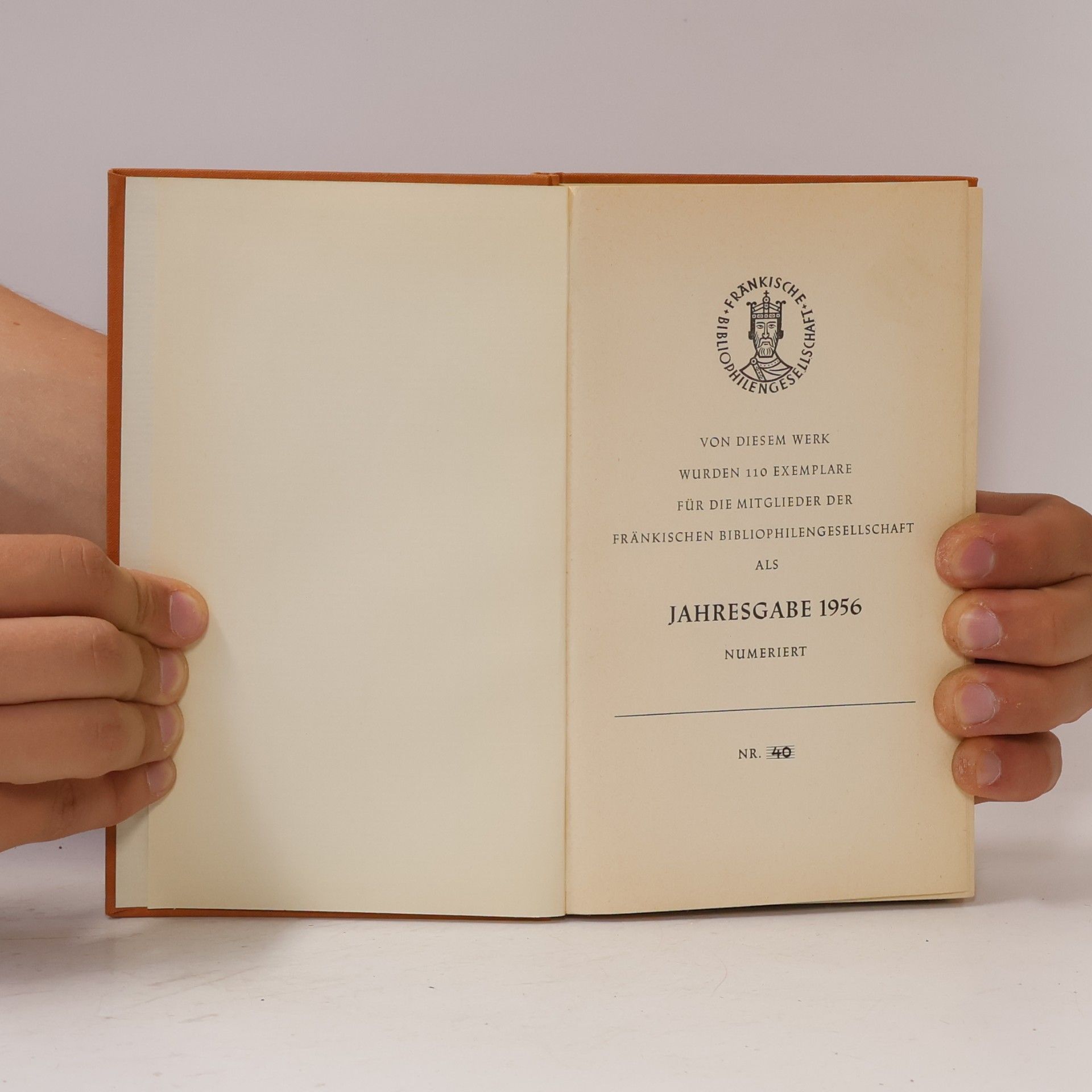 Rudolf Adolph Liebhabereien mit Büchern (číslovaný výtisk)